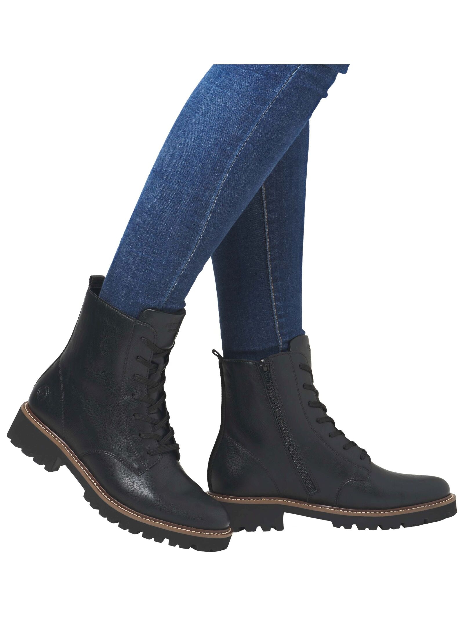 Remonte Schnürstiefelette »Remonte Stiefelette Glattleder«