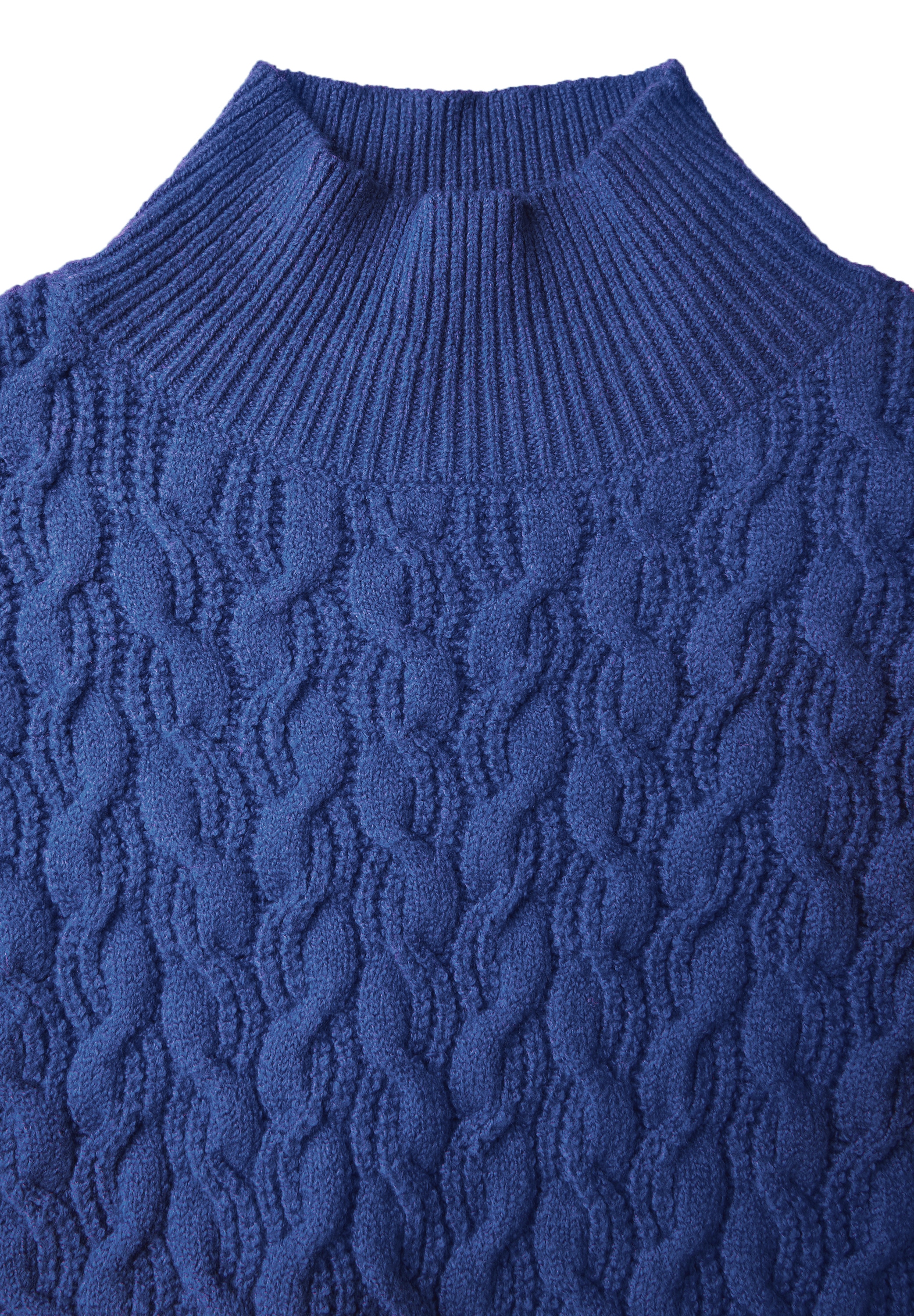 STREET ONE STUDIO Strickpullover, aus softem Materialmix