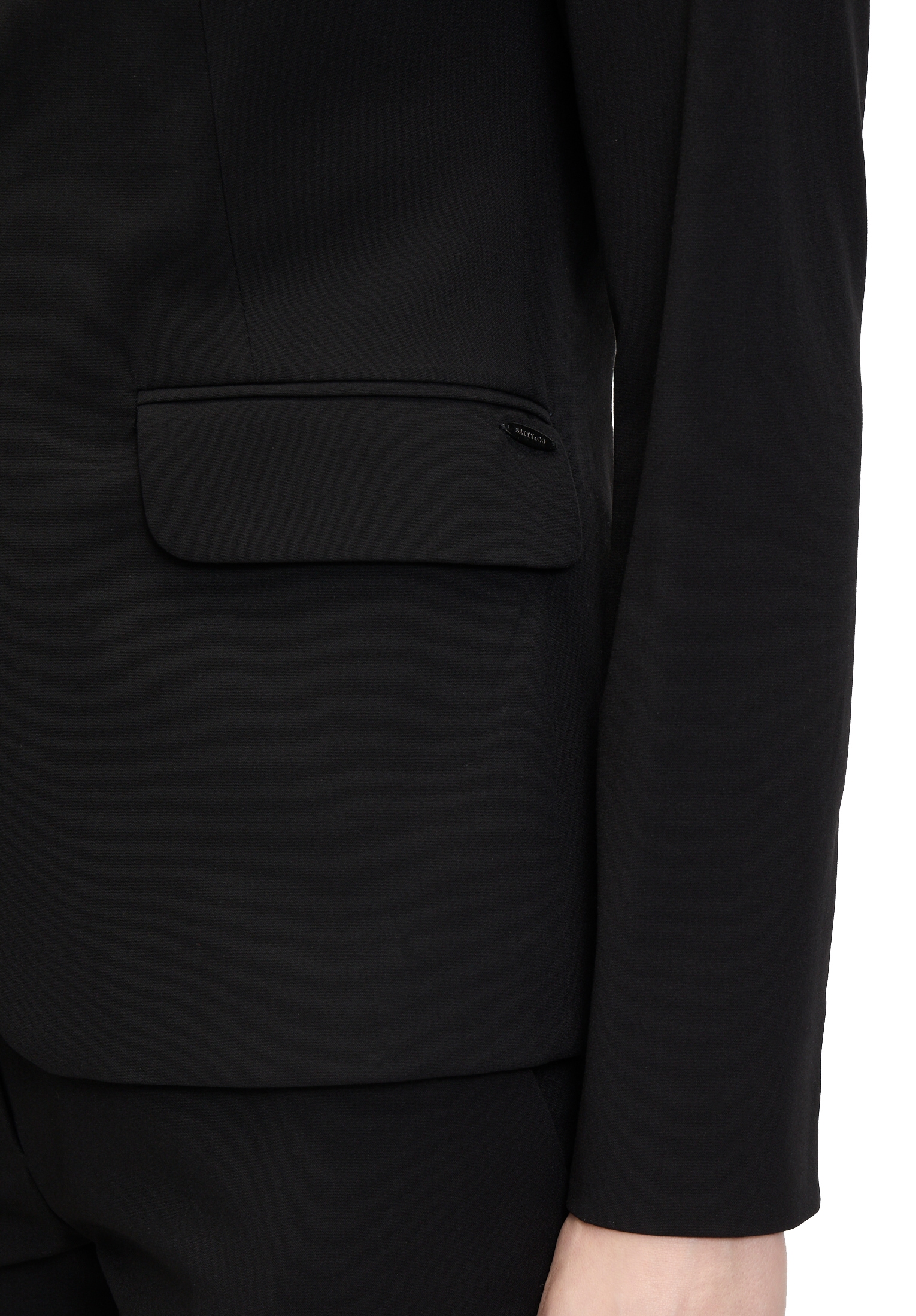 Betty&Co Longblazer »Betty & Co Klassischer Blazer mit Taschen«, Druckfutter