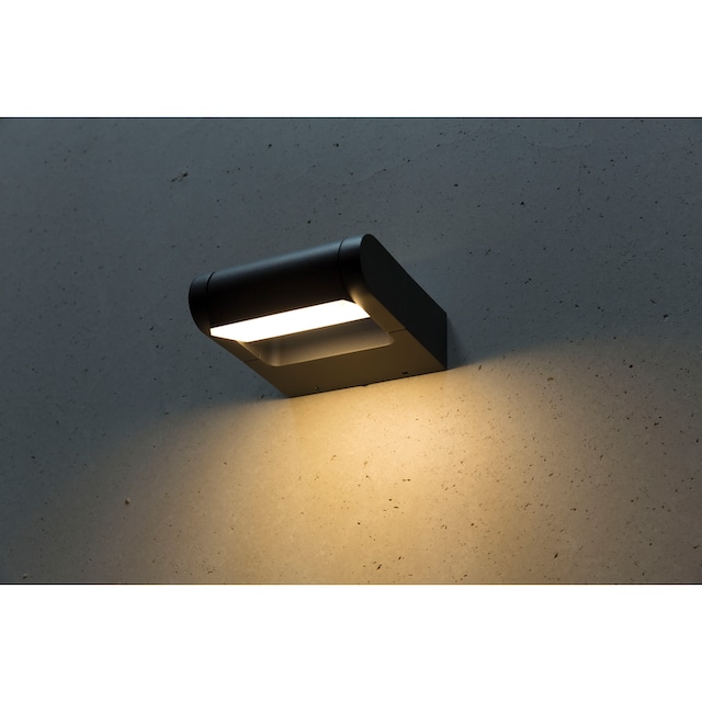 HEITRONIC LED Außen-Wandleuchte »Estilo«, 1 flammig-flammig, Wandlampe,  Außenleuchte, Leuchteinheit schwenkbar | BAUR