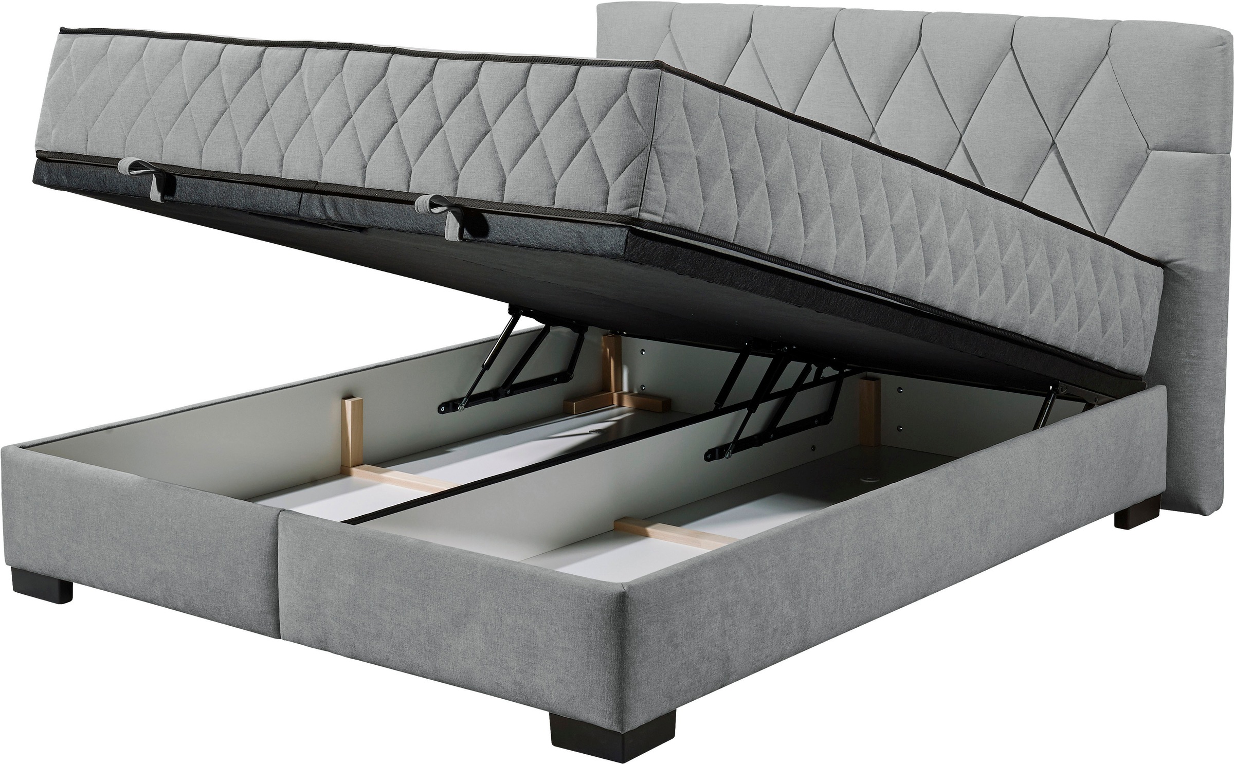 ED EXCITING DESIGN Boxbett »Nagol«, mit Bettkasten, mit Wendematratze, erhältlich in verschiedenen Breiten