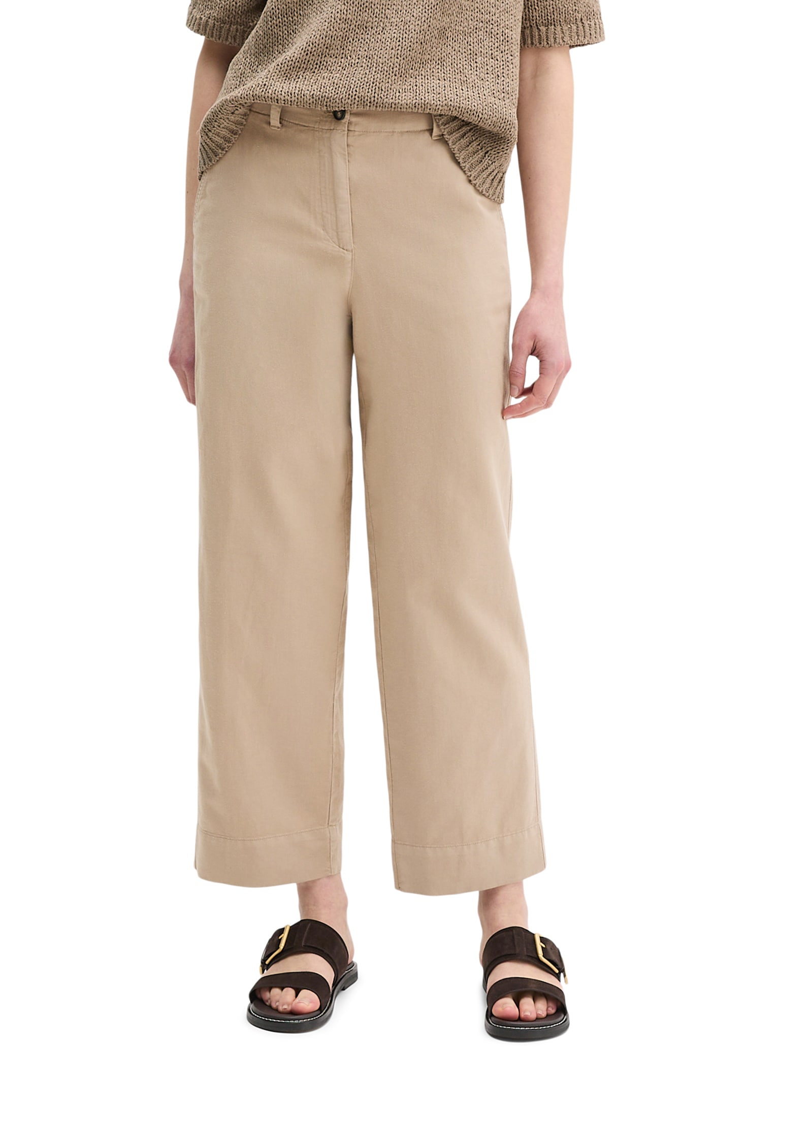 Marc OPolo Chinohose "aus Organic Cotton-Lyocell-Leinen-Mix" günstig online kaufen