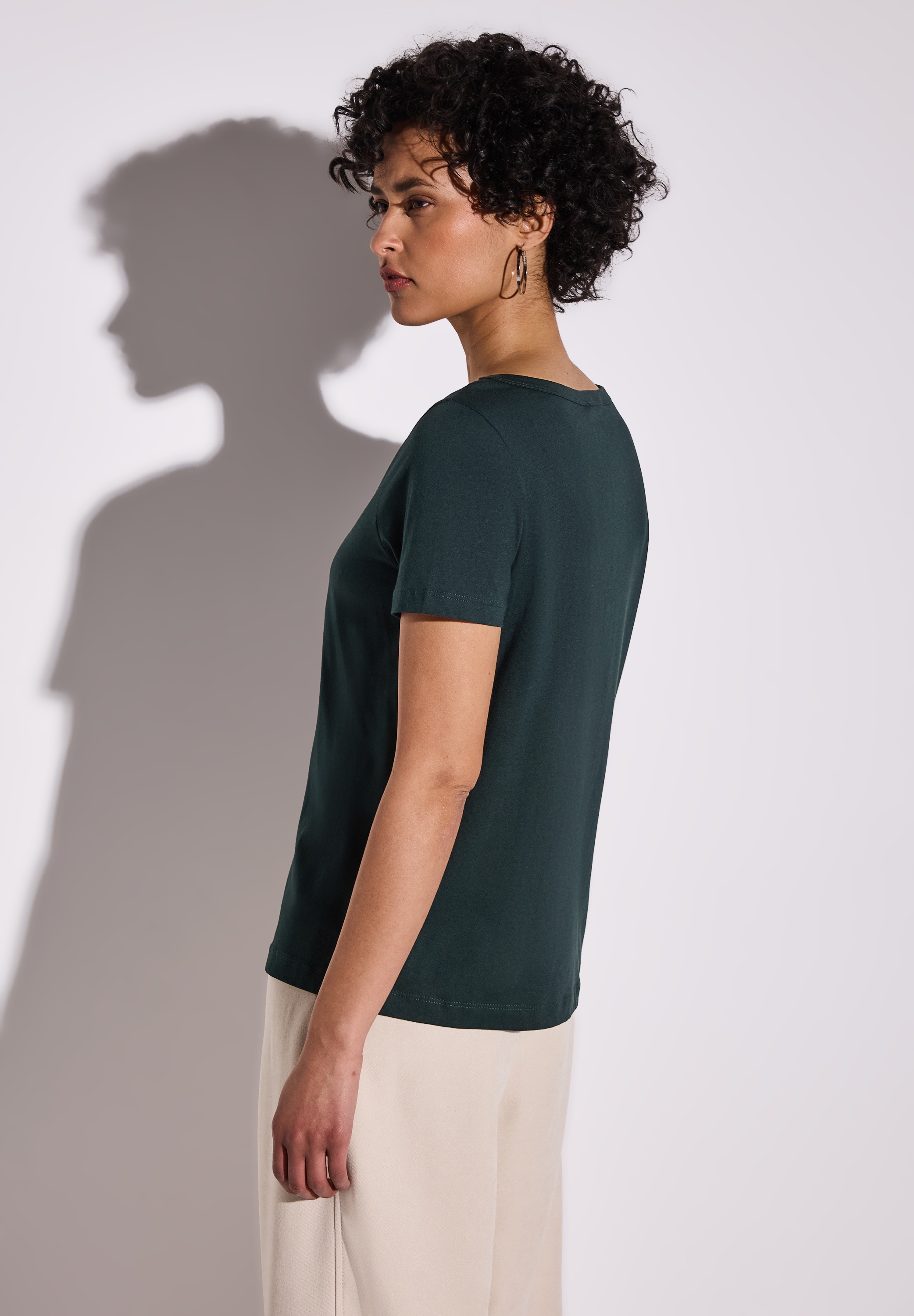 STREET ONE T-Shirt, mit Rundhalsausschnitt