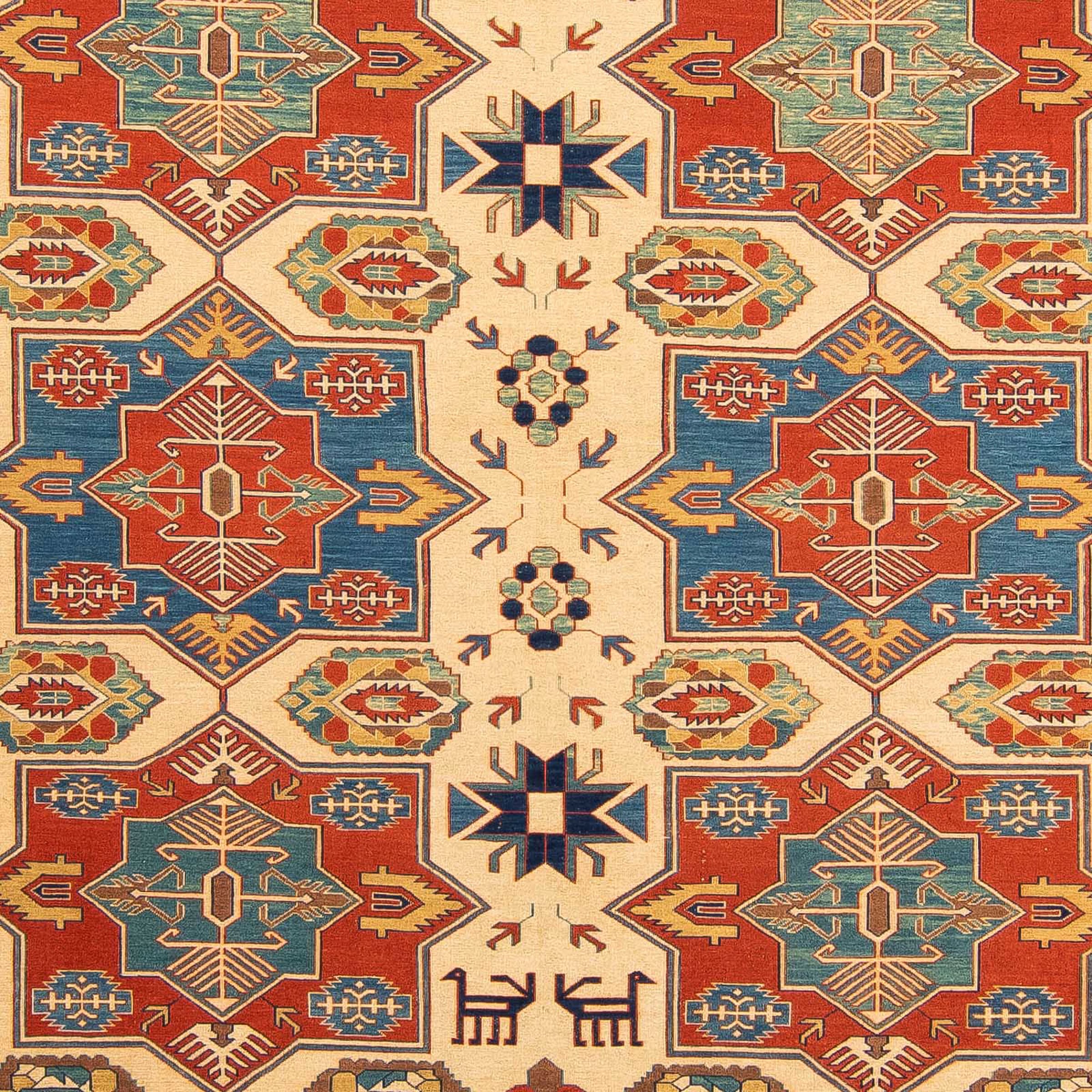 morgenland Wollteppich »Kelim - Oriental - 380 x 273 cm - rost«, rechteckig, Wohnzimmer, Einzelstück
