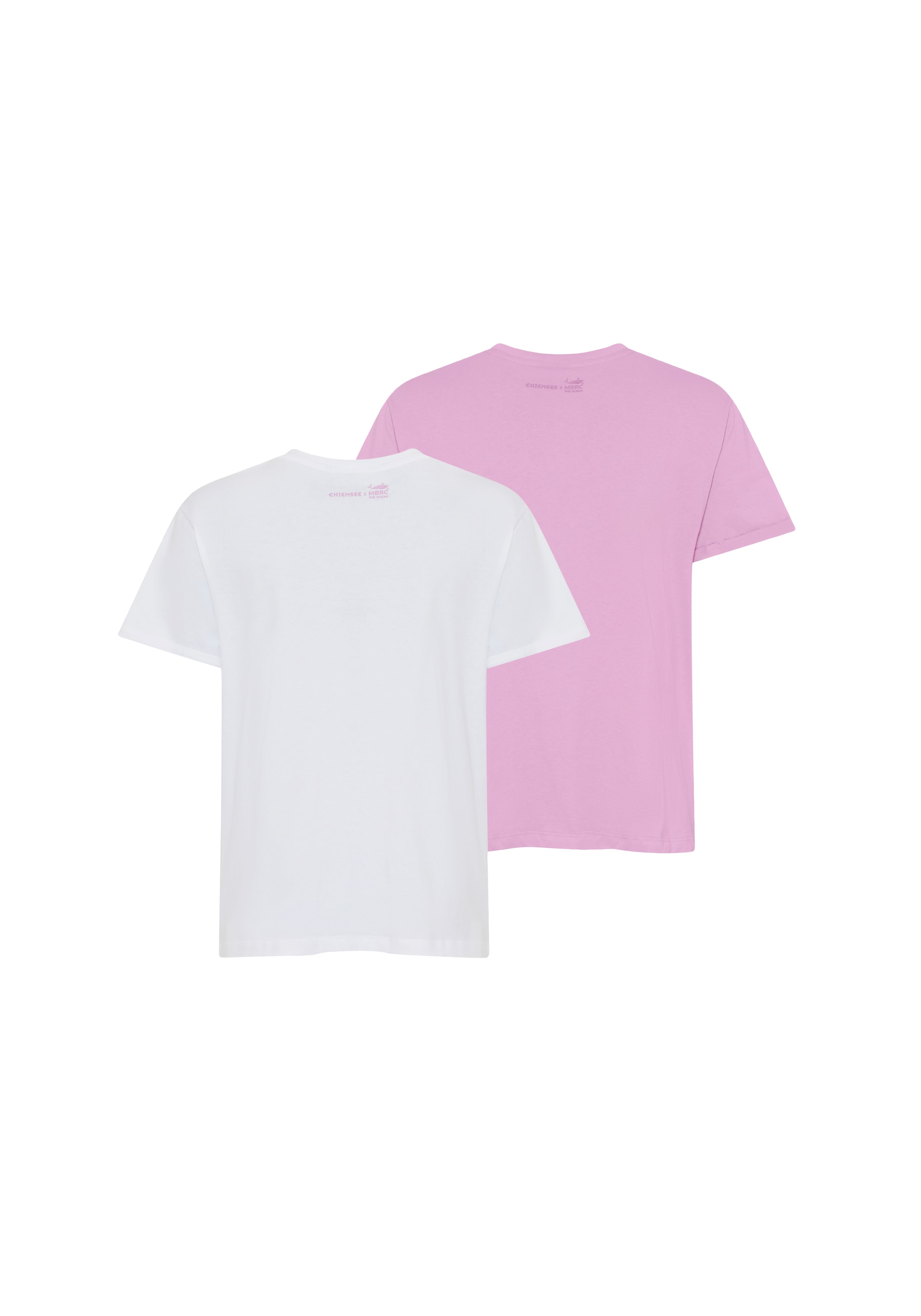 Chiemsee T-Shirt Packung, 2 Kurzarm, mit Rundhalsausschnitt, 2er-Pack, figurumspielende Passform