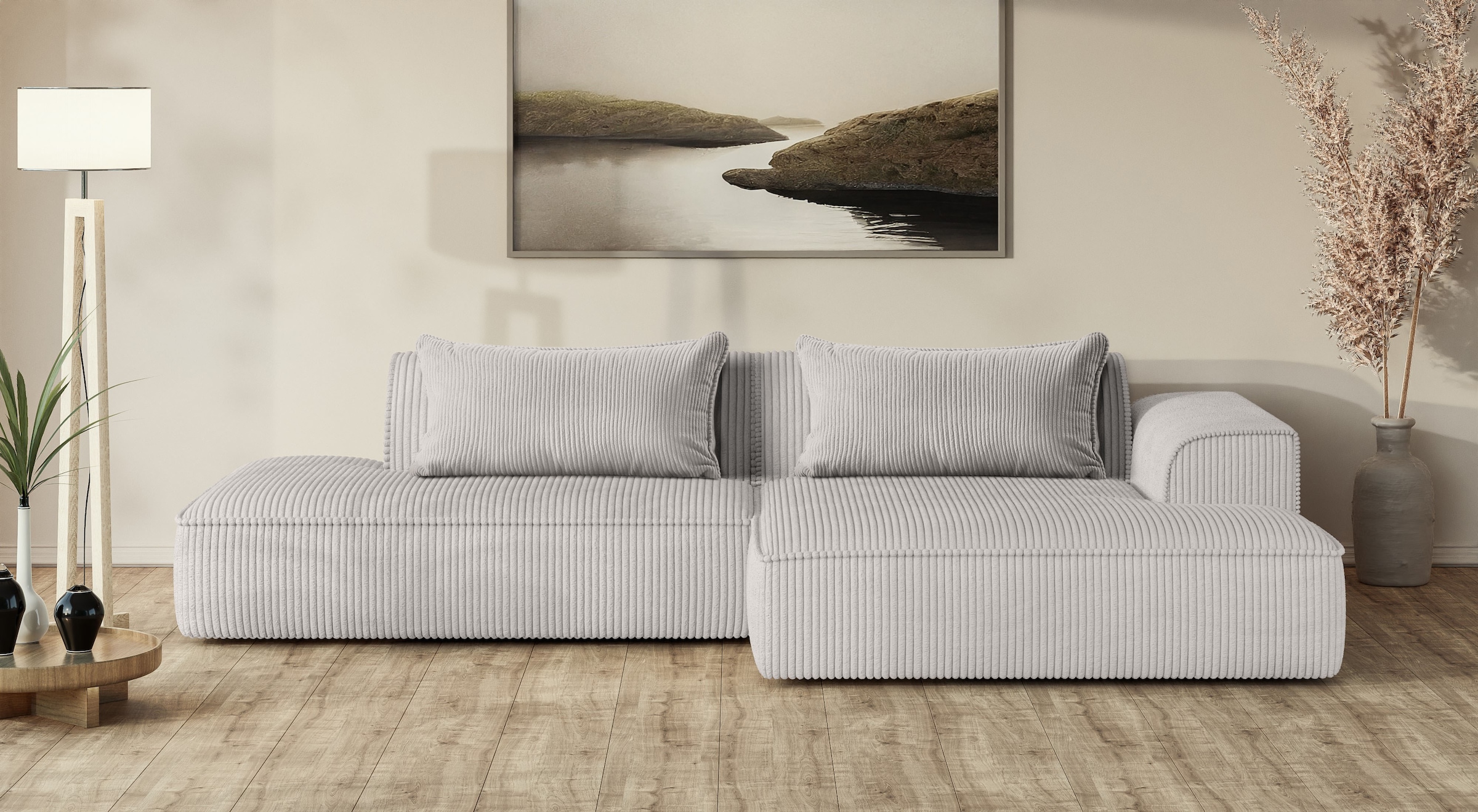 exxpo - sofa fashion Ecksofa "Billund modernes Designsofa, bequem und elega günstig online kaufen