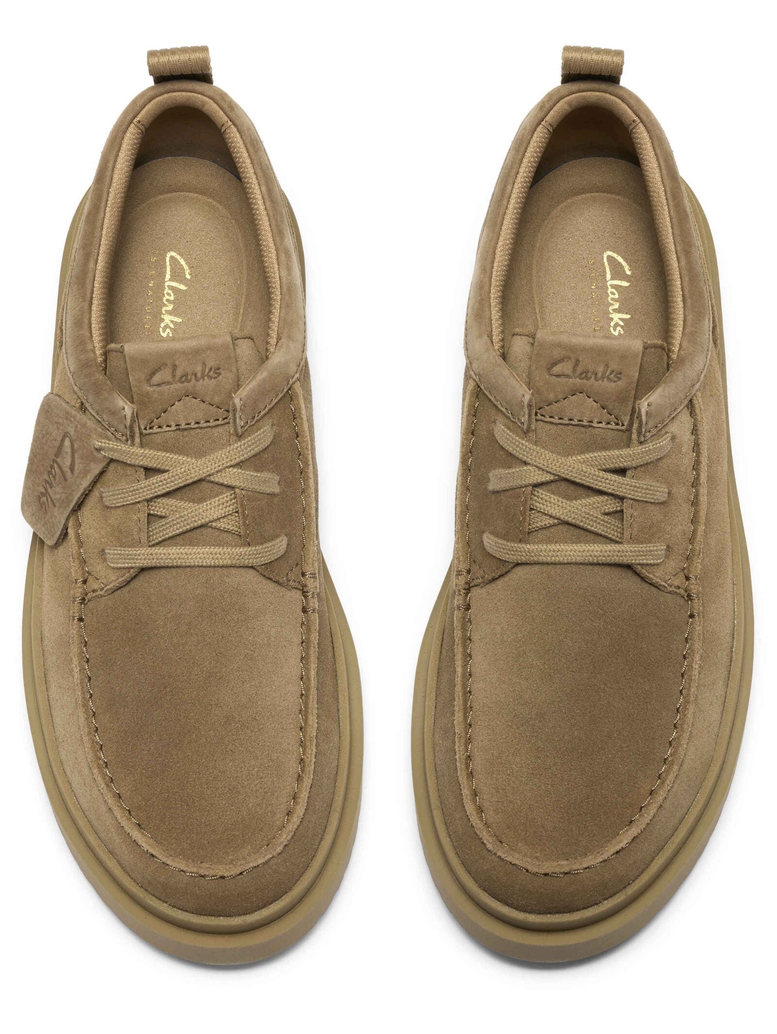 Clarks Schnürschuh »Clarks Halbschuhe Veloursleder«