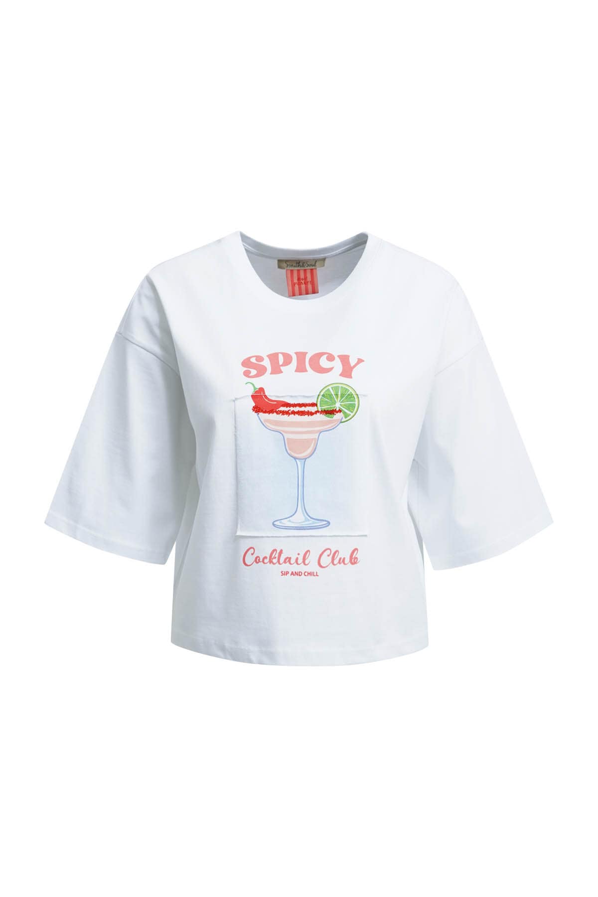Smith & Soul Rundhalsshirt aus Baumwolle