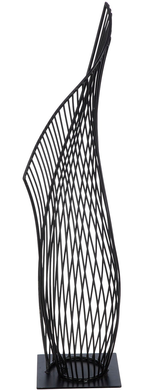 Casablanca by Gilde Dekoobjekt »Dekoobjekt Der Schwung schwarz H. 57 cm«