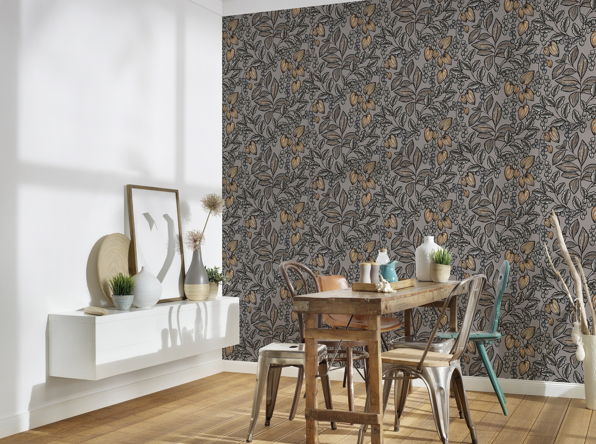 Architects Paper Vliestapete »Floral Impression«, floral-botanisch-Wald, Tapete Blumen Tapeten Wohnzimmer Schlafzimmer Küche modern Design Büro