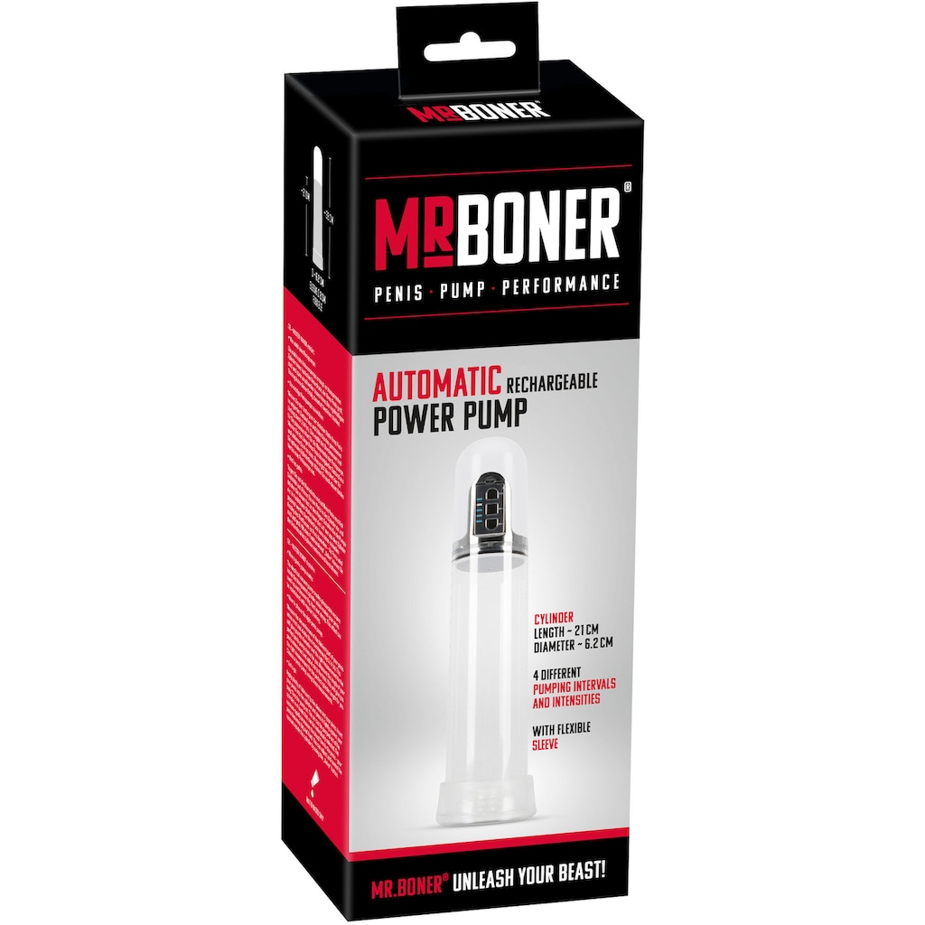 You2Toys Elektrische Penispumpe »Mister Boner Automatic Pump«