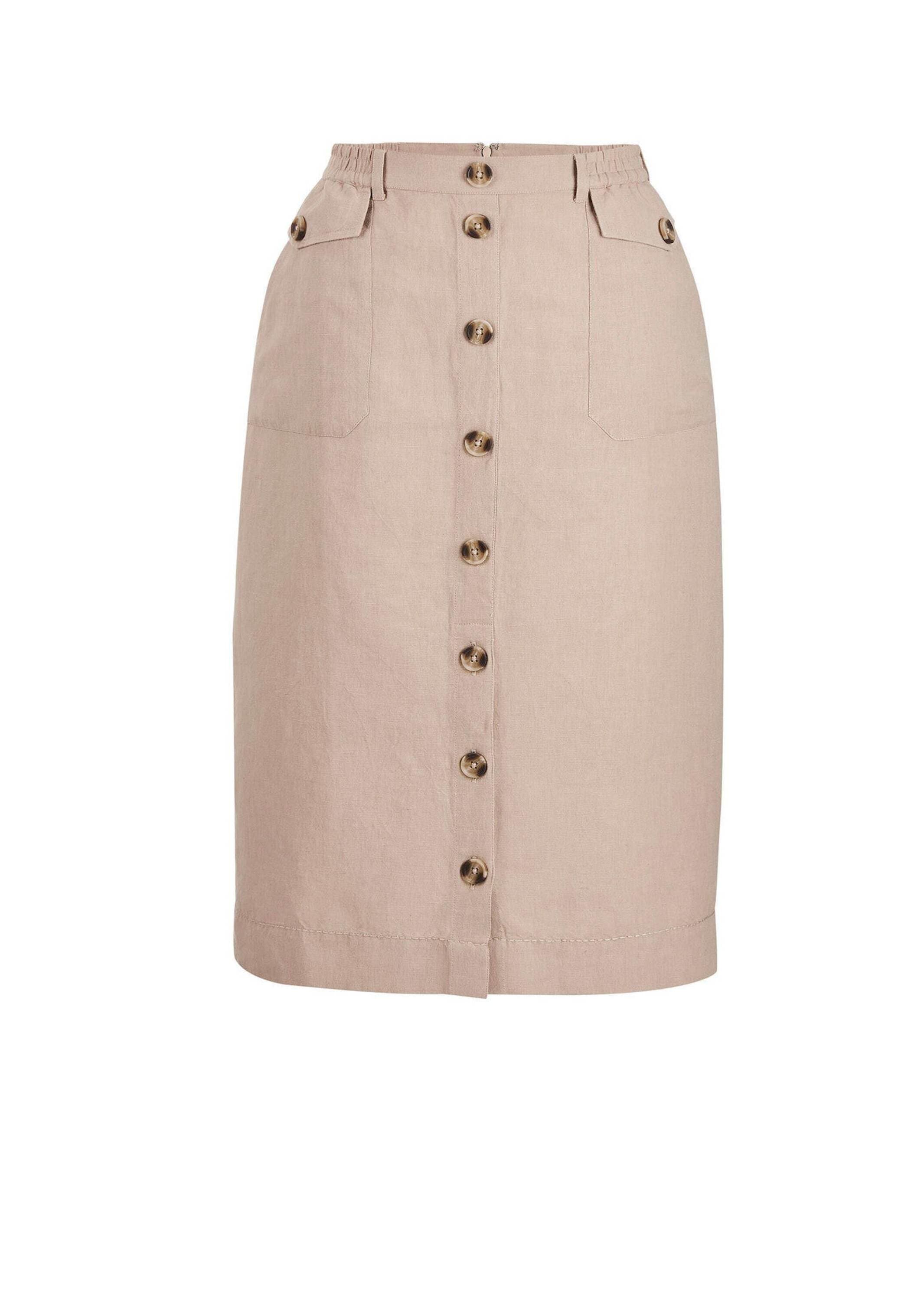 GOLDNER Schlupfrock "Brauner Damen-Cargo-Rock mit Taschen" günstig online kaufen