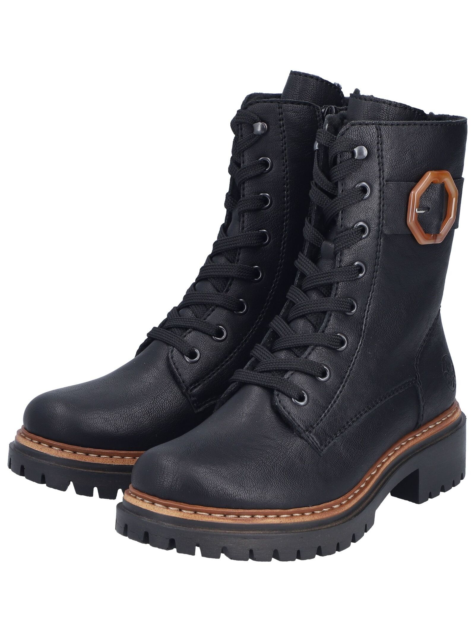 Rieker Schnürstiefelette »Rieker Stiefelette Lederimitat«