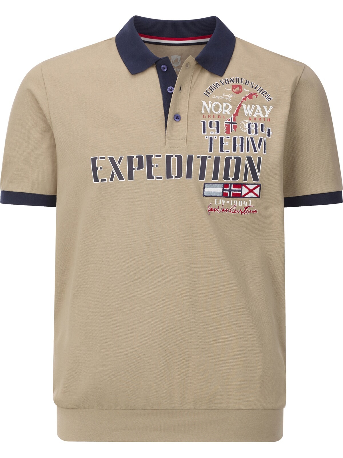 Jan Vanderstorm Poloshirt "Poloshirt ERLING" günstig online kaufen
