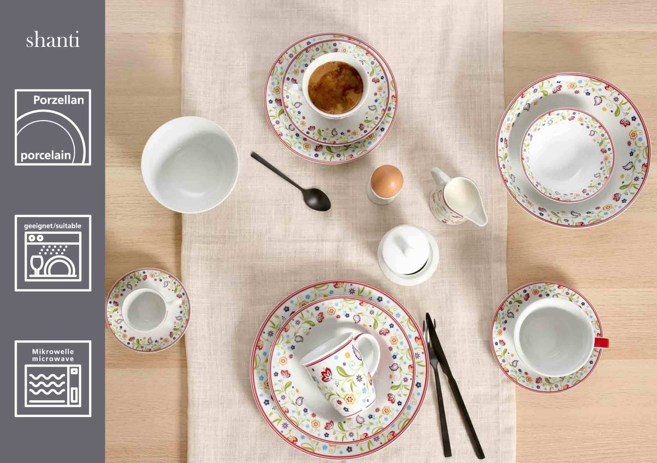 Ritzenhoff & Breker Kaffee Service Shanti Doppio 12er Set