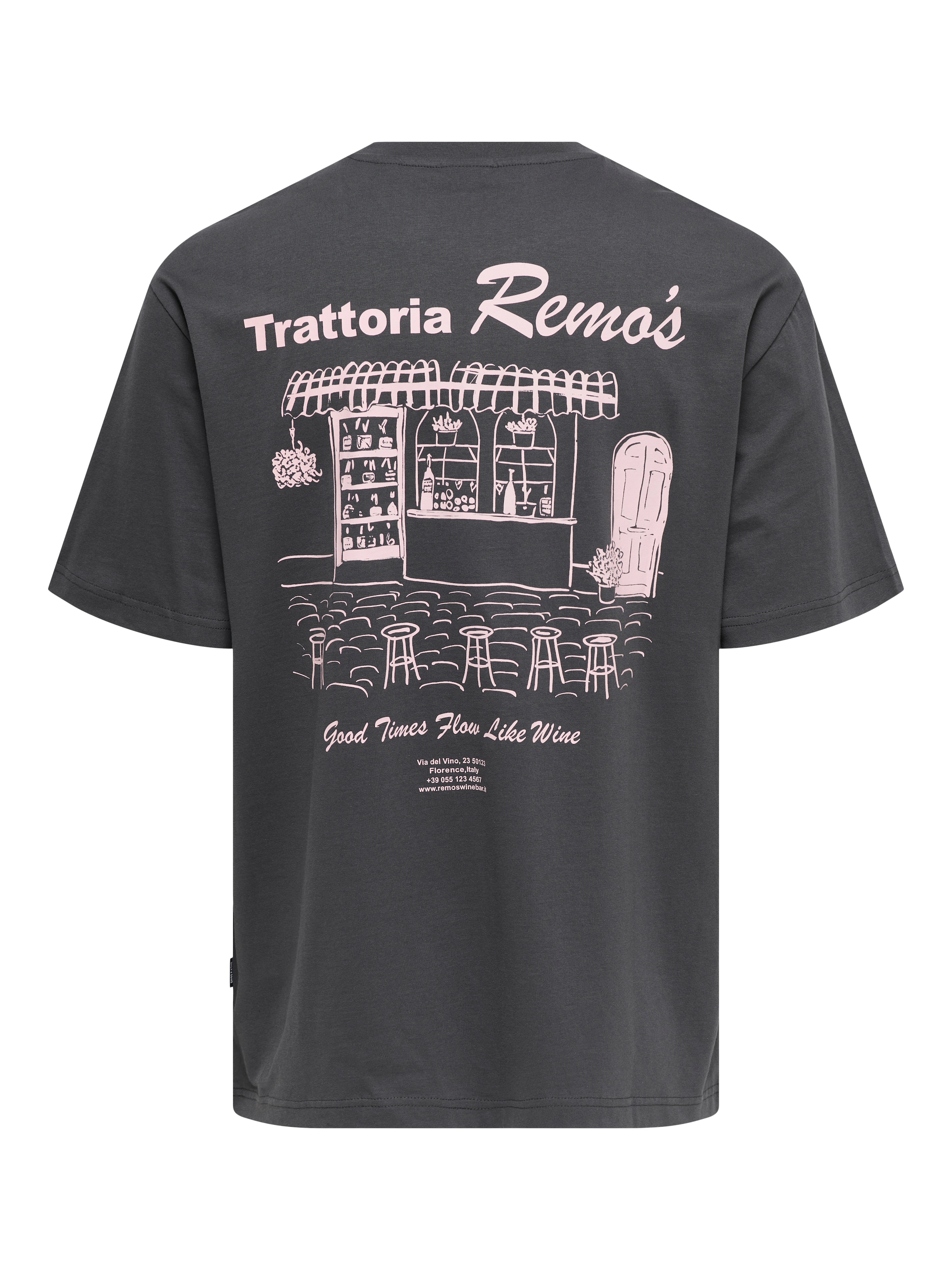 ONLY & SONS T-Shirt »ONSNATHAN RLX SS TEE NOOS« Baumwolle, relaxed fit