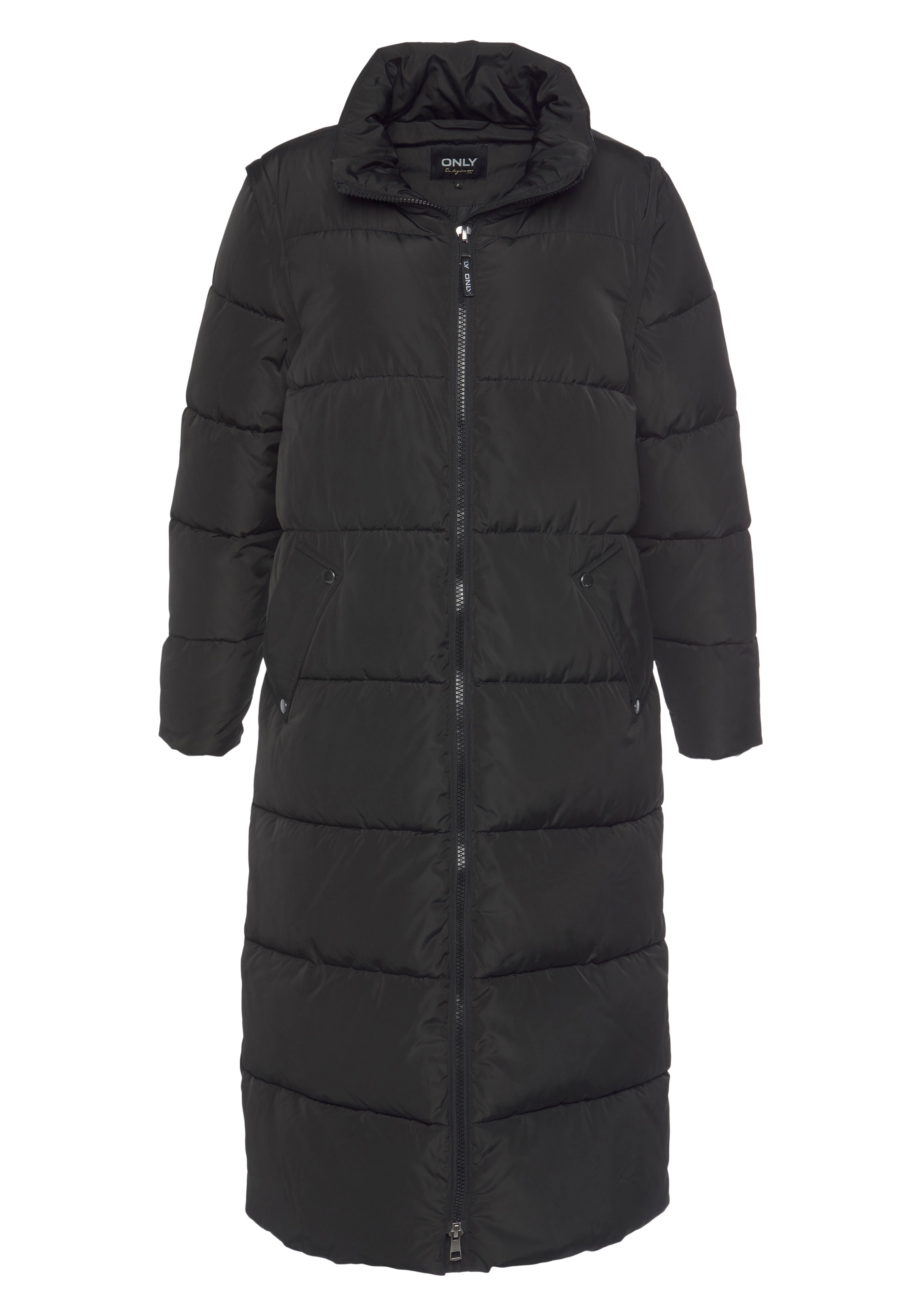 ONLY Steppmantel »ONLIRINA | BAUR 2IN1 Weste auch bestellen X-LONG PUFFER für als OTW«, tragbar