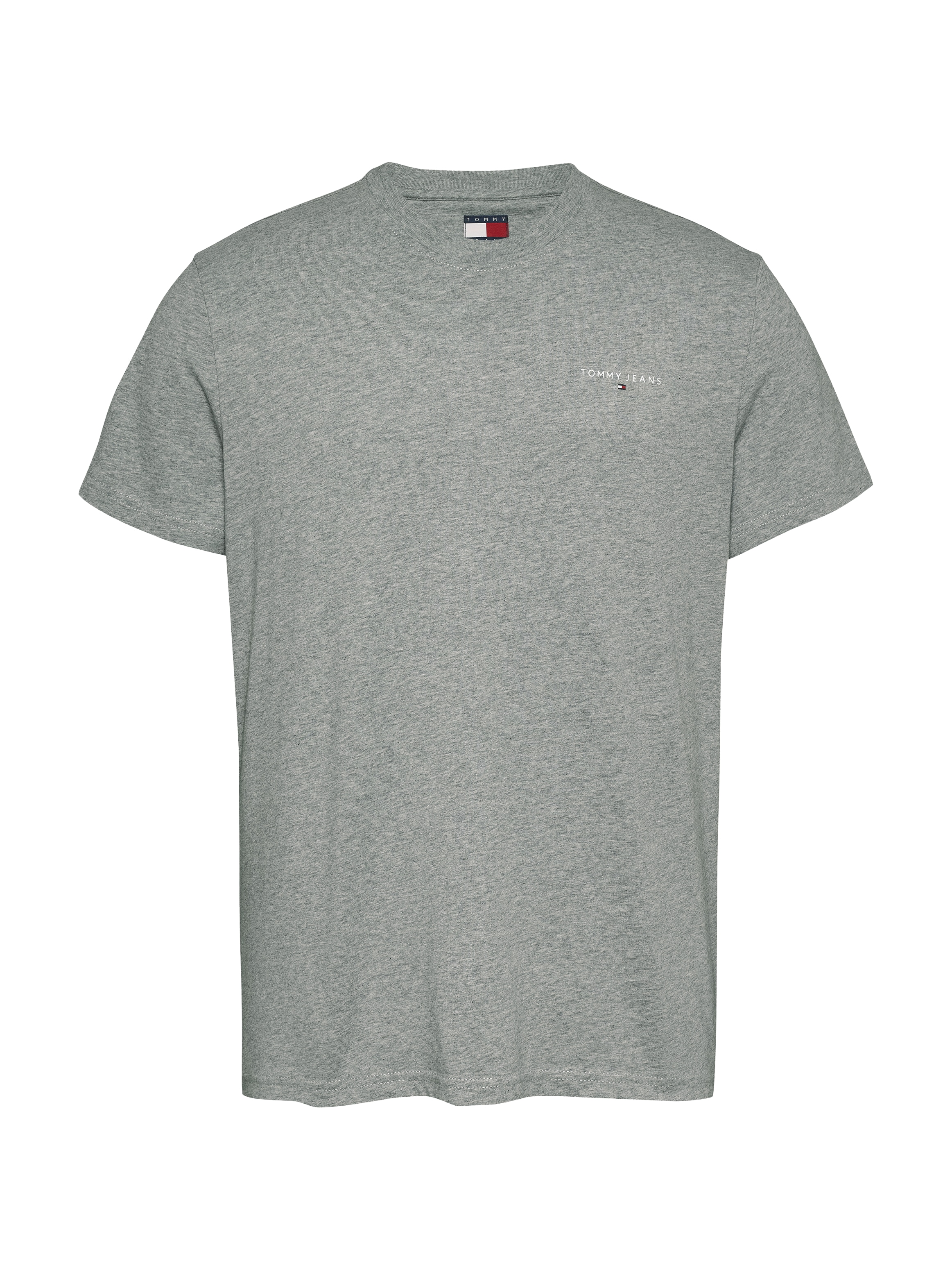 Tommy Jeans T-Shirt »TJM SLIM LINEAR CHEST SS TEE EXT«, mit Logodruck