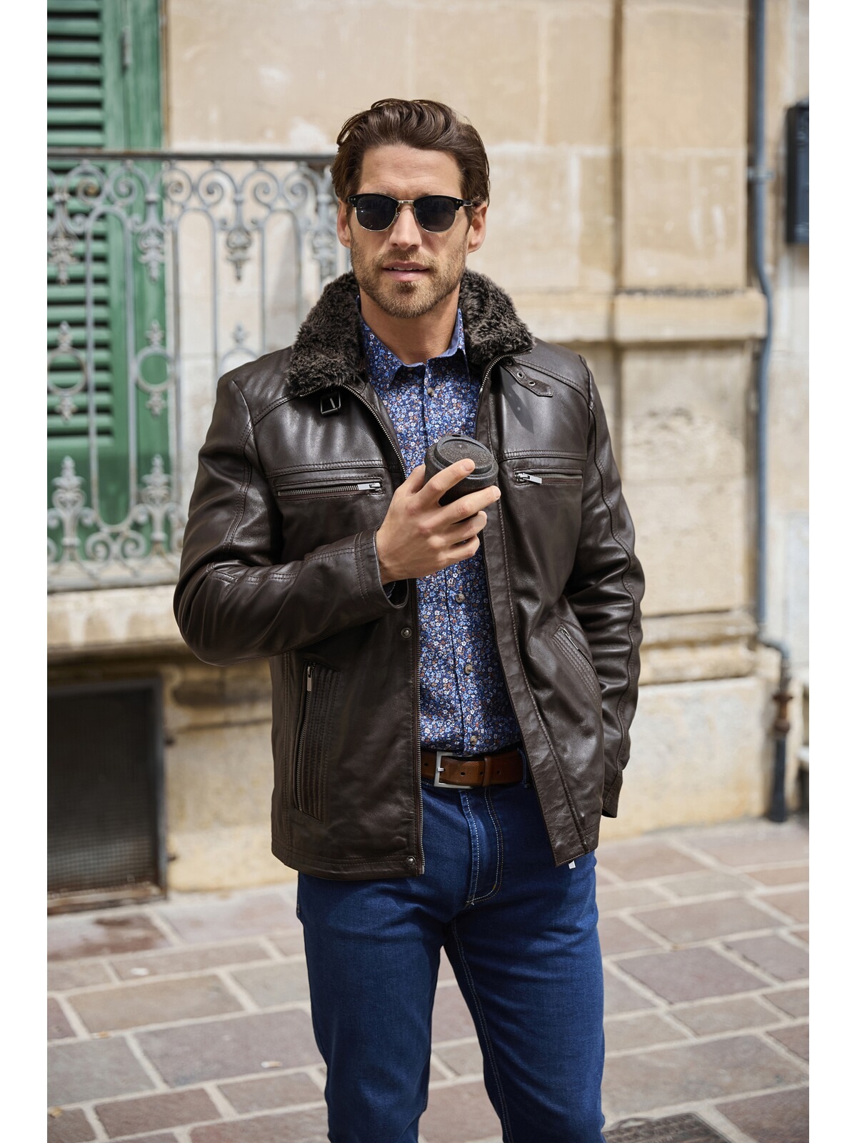 Thumbnail - Babista Lederjacke "Lederjacke ZUTASSI"