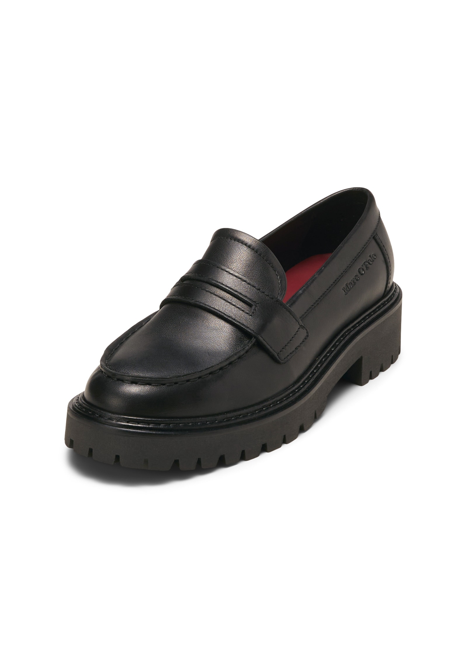 Loafer »aus edlem Rindleder«