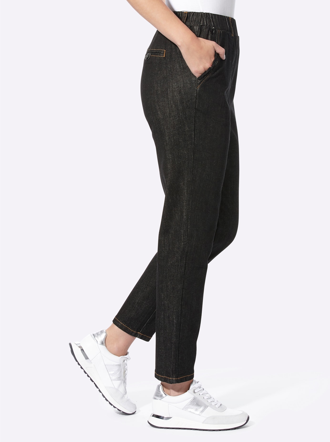 heine Schlupfjeans, (1 tlg.)