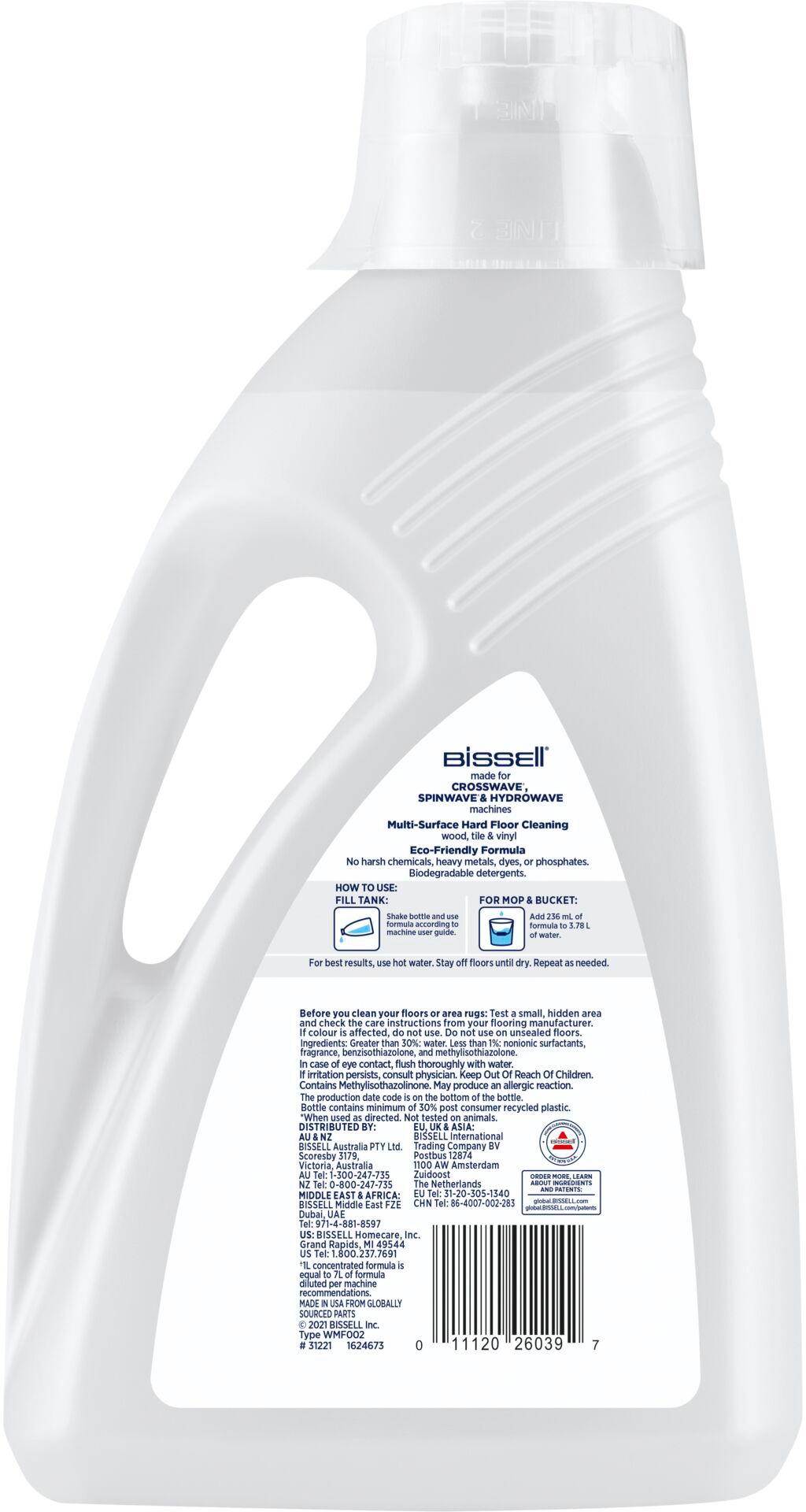 Bissell Flüssigreiniger "Natural Multi Surface 2L PET" günstig online kaufen