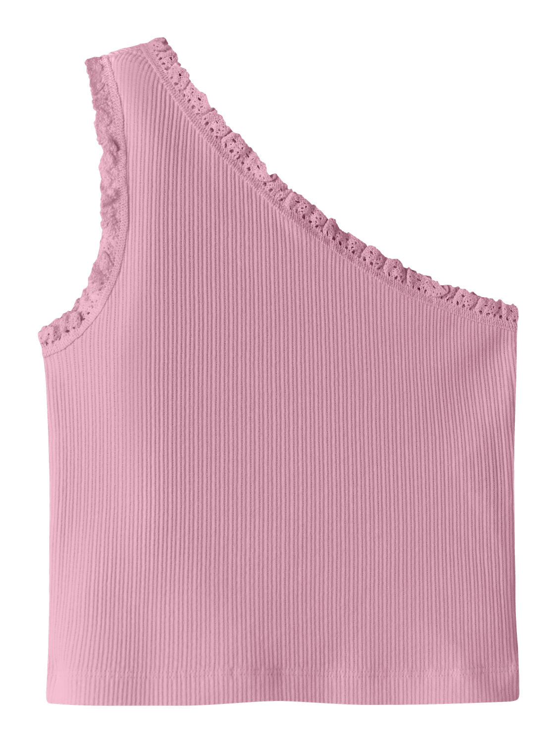 Name It One-Shoulder-Top »NKFJABINA ONESHOULDER SHORT TOP 2P« Packung, 2 Baumwollmischung, slim fit