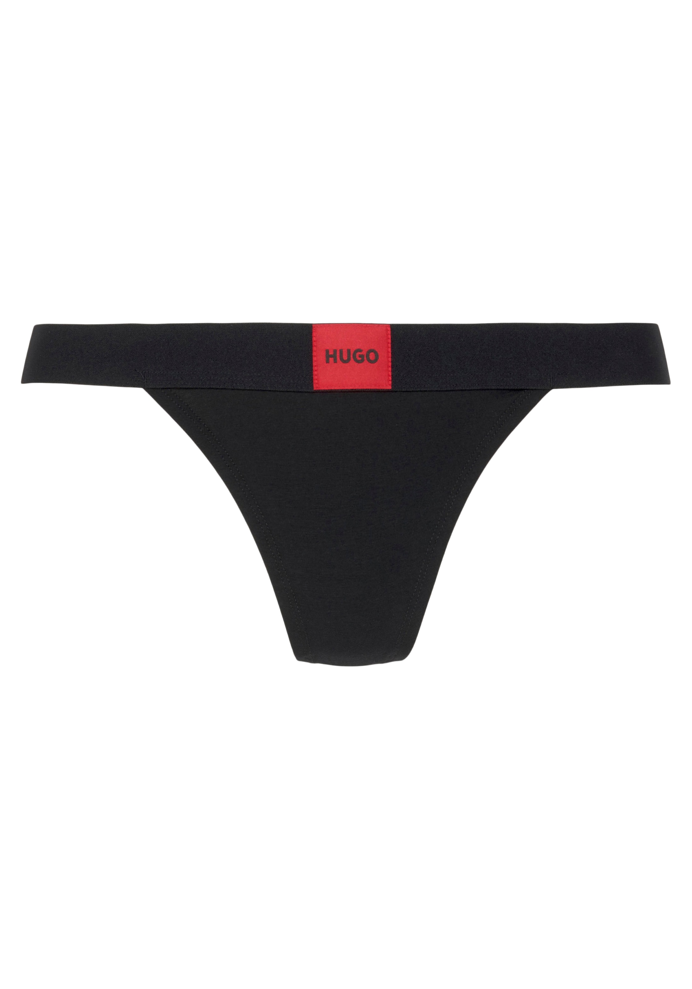 HUGO Underwear String "STRING RED LABEL", mit Logoschriftzug