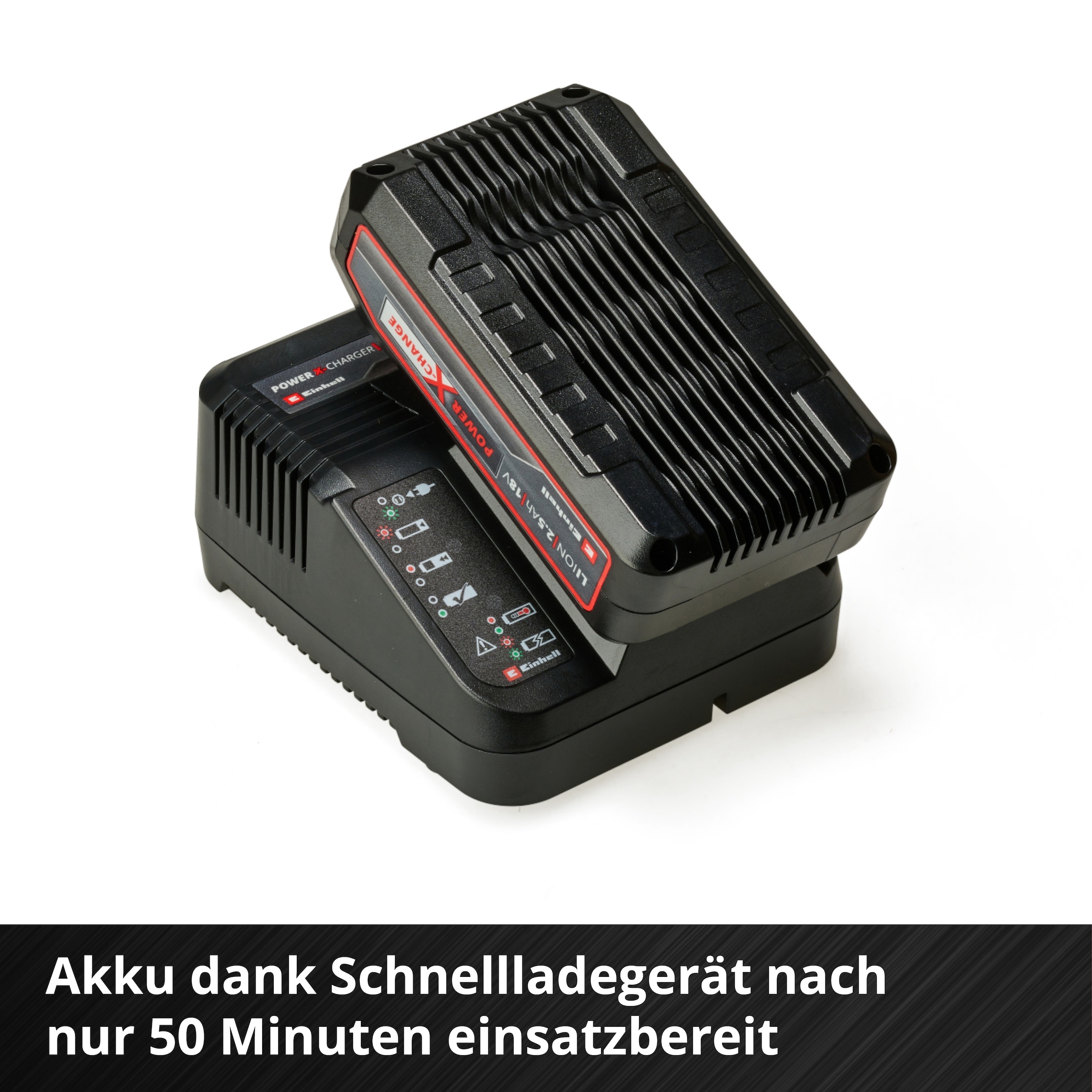 Einhell Akku-Heckenschere »mit Teleskopstab Â»GC-HH 18/45 Li TÂ««, inkl. PXC-Starter-Kit 18V 2,5Ah