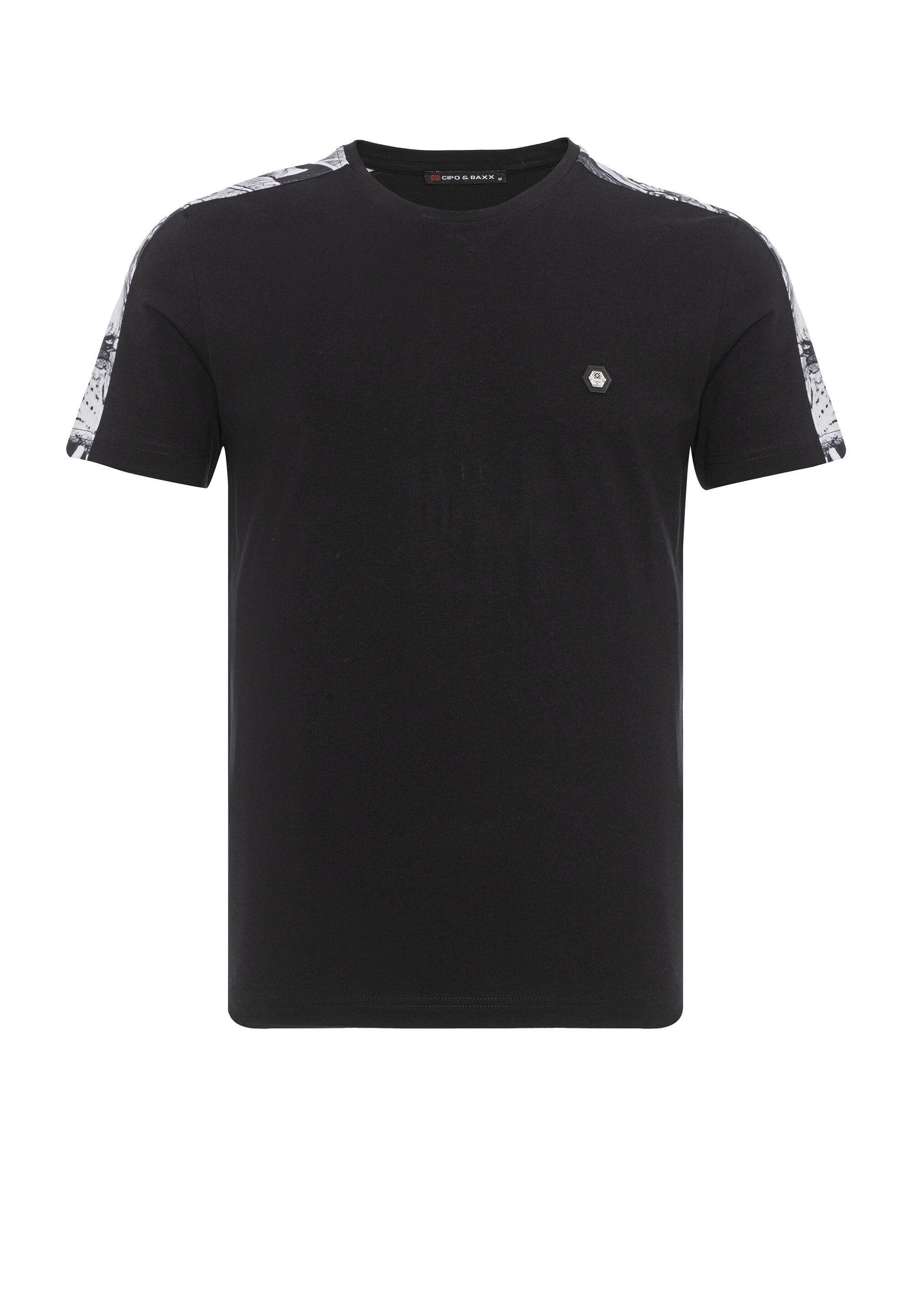 Cipo & Baxx T-Shirt "CT815" Mit Logo-Schriftzug