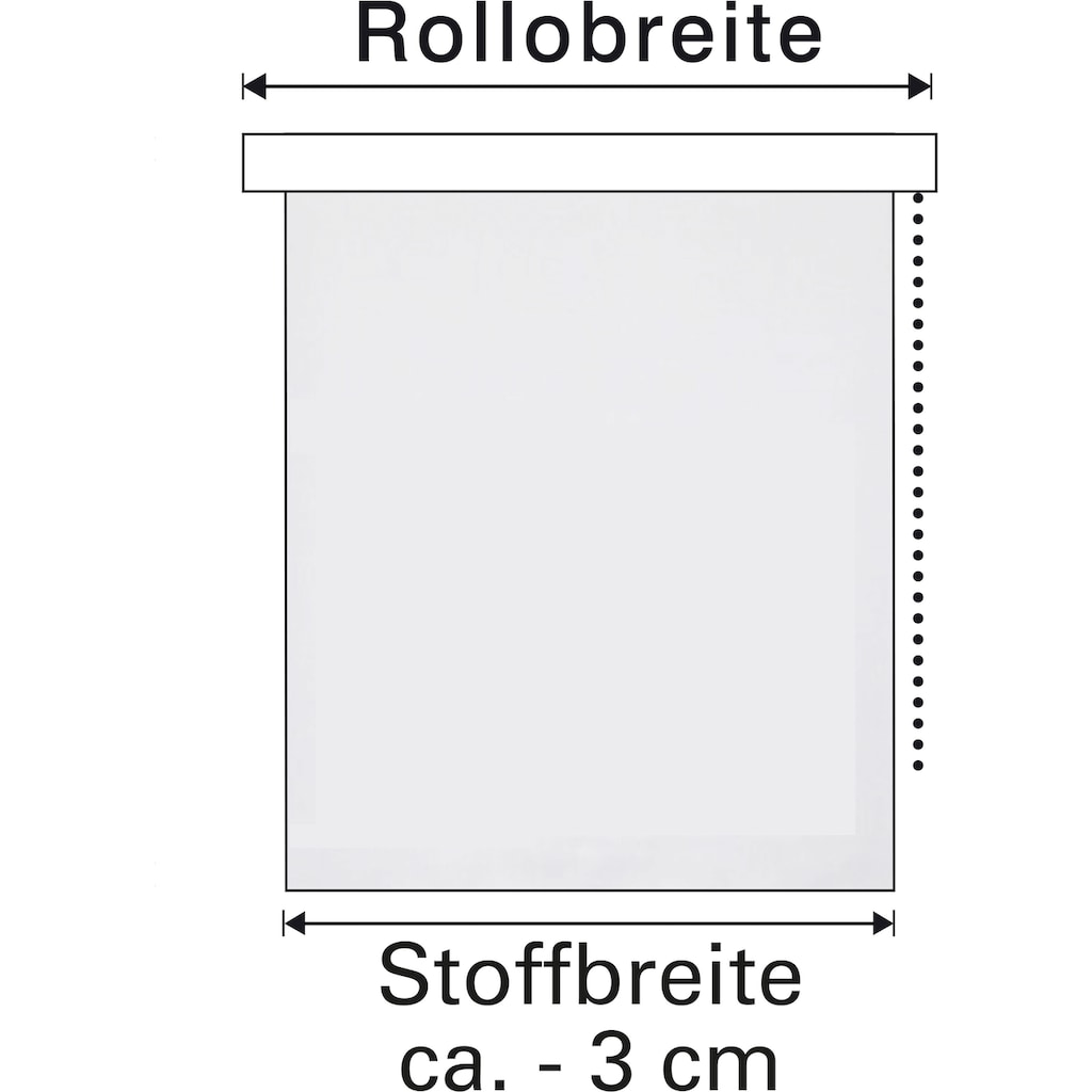 GARDINIA Seitenzugrollo »EASYFIX Rollo Uni«, Lichtschutz, ohne Bohren, Schraubmontage möglich