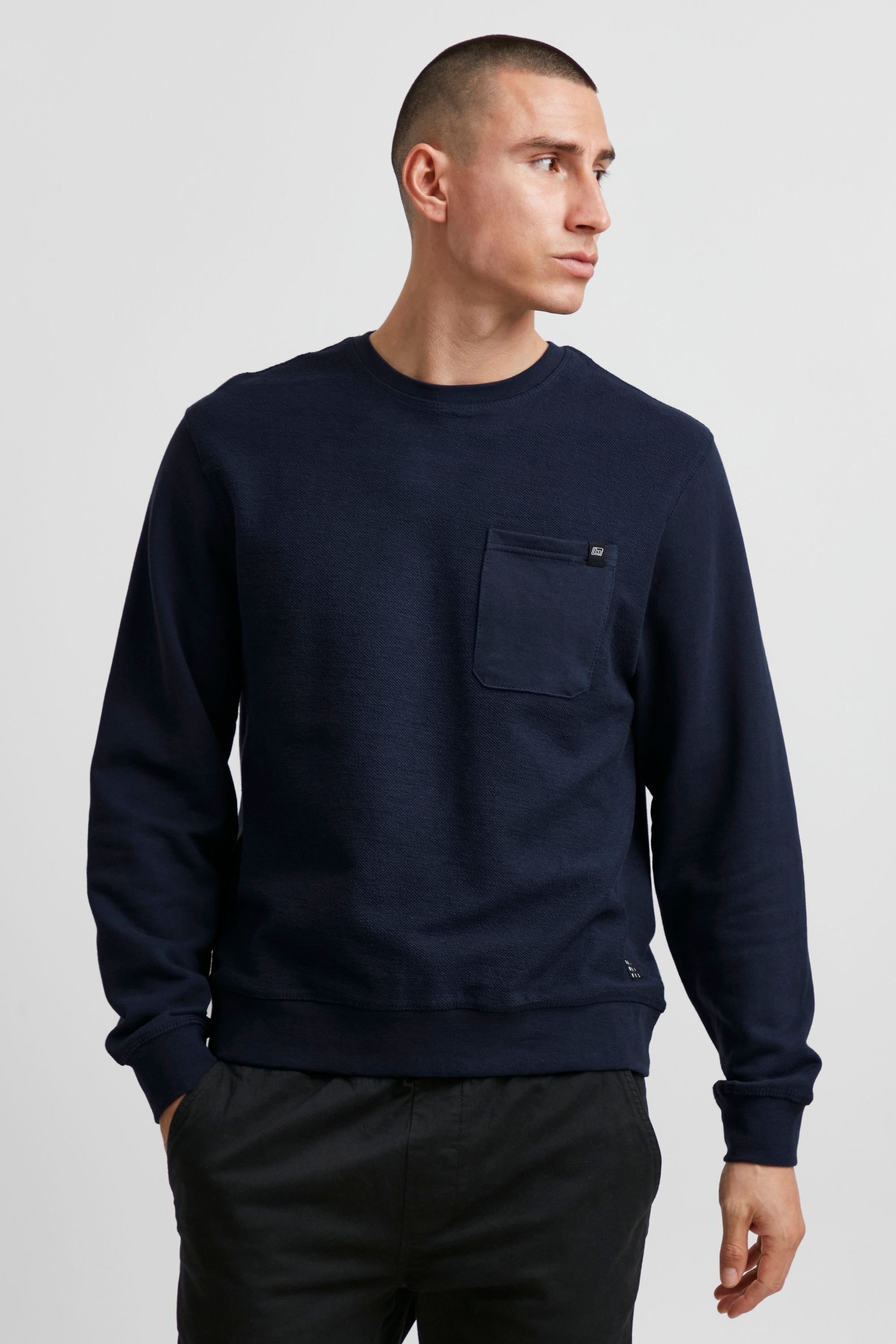 Blend Longpullover "BHSweatshirt", Sweatshirt mit Brusttasche günstig online kaufen