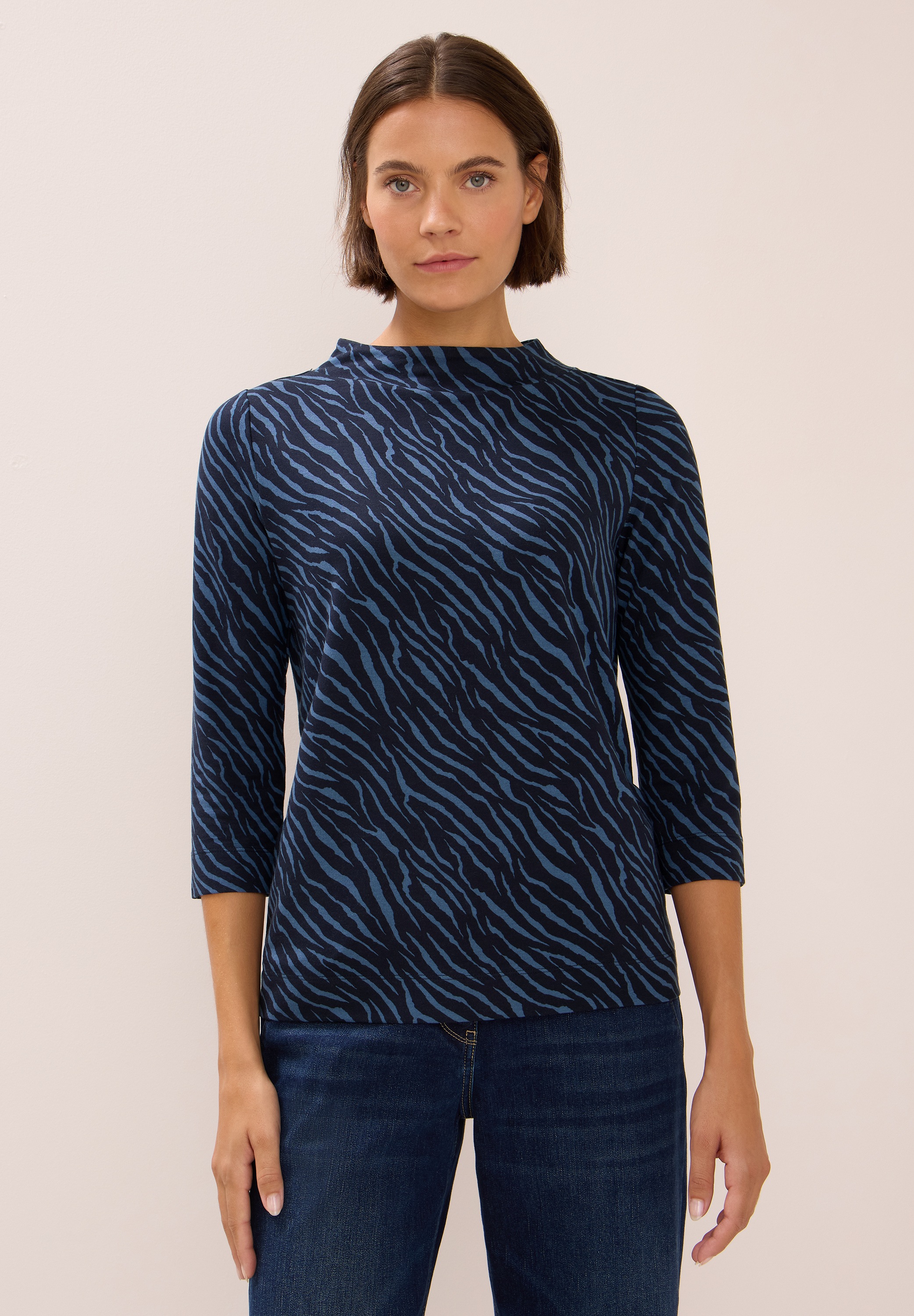 Cecil 3/4-Arm-Shirt, im soften Baumwoll-Mix günstig online kaufen