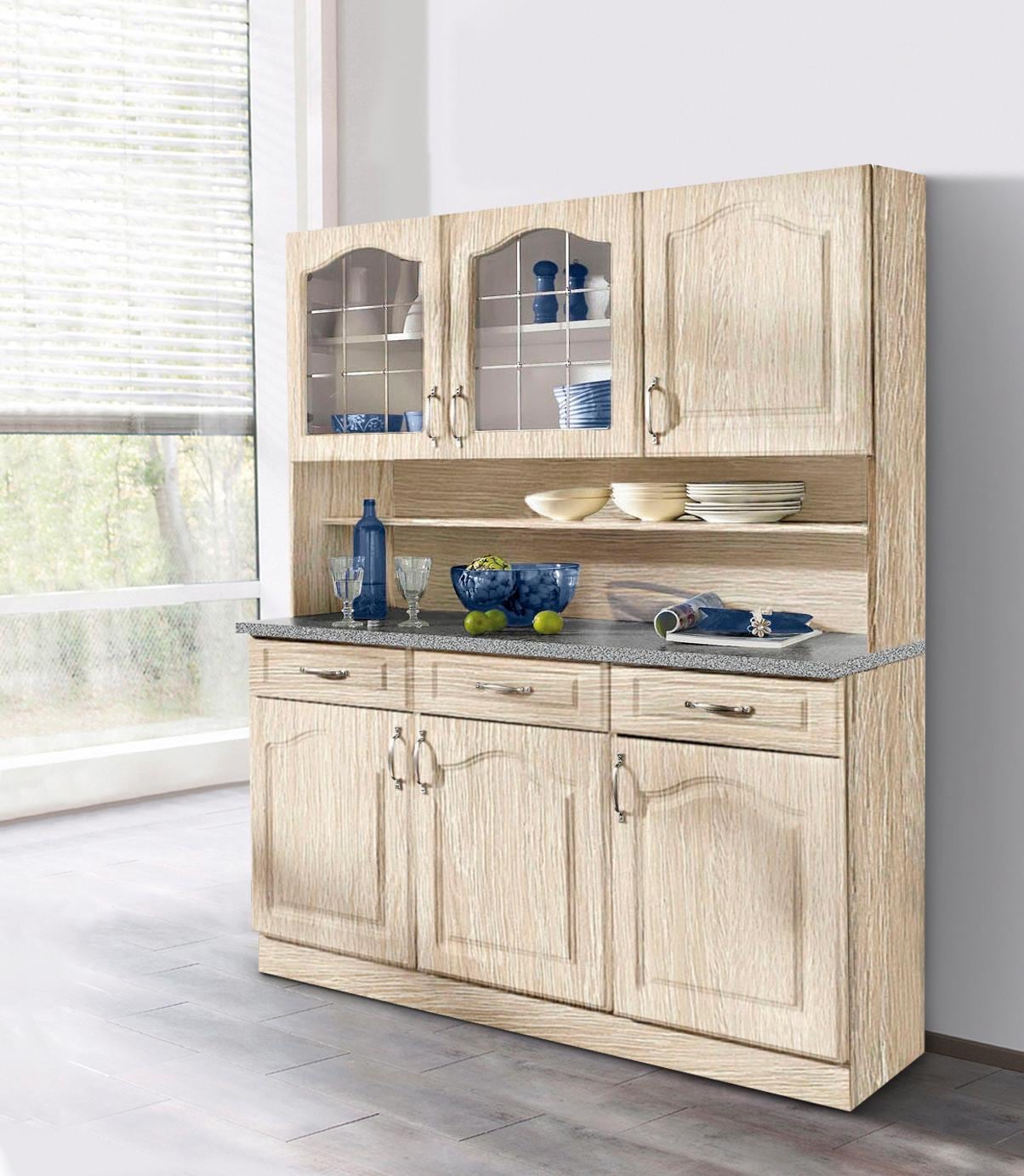 wiho Küchen Küchenbuffet »Linz«, 120 cm breit, in Landhaus-Optik