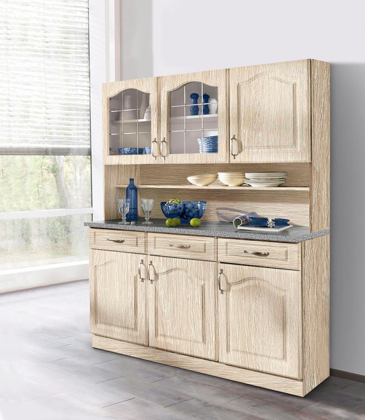 wiho Küchen Buffet "Linz", 120 cm breit in Landhaus-Optik günstig online kaufen