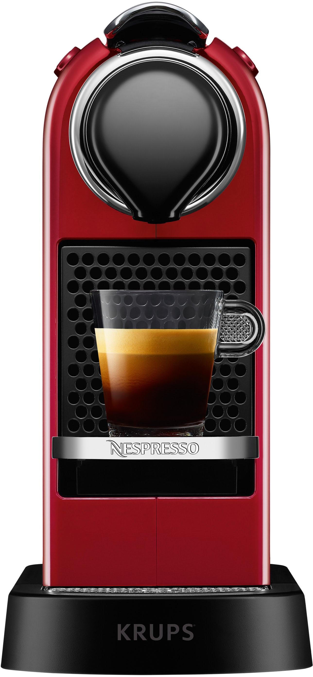 Nespresso Kapselmaschine »XN7415 New CitiZ Willkommenspaket Krups«, von | Wassertank: L, inkl. BAUR Kapseln 7 mit 1