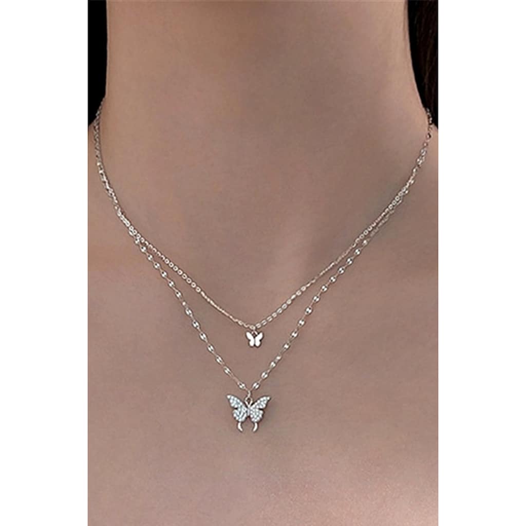 COLLEZIONE ALESSANDRO Silberkette »Butterflies«
