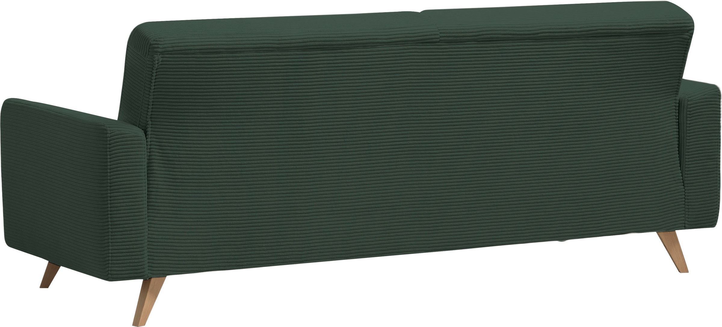 Thumbnail - exxpo - sofa fashion 3-Sitzer "Samso, elegant und bequem, aktueller Cord Bezug, Kippcouch" hochwertige Verarbeitung, Sch...