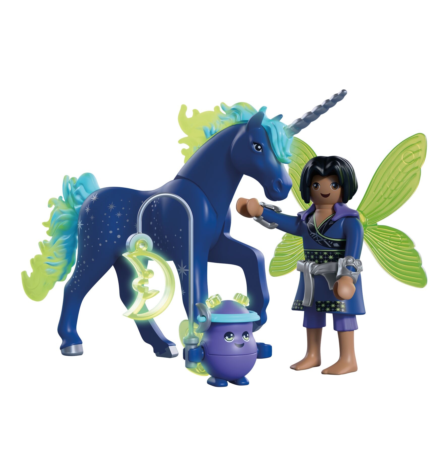 Playmobil® Konstruktions-Spielset »Sammeleinhorn Mondschein mit Fee (72217), Fantasy & Magic«