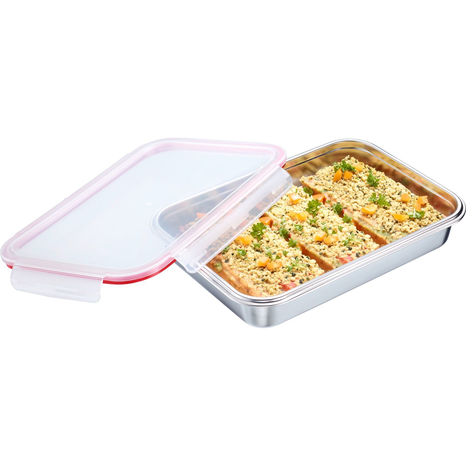 WESTMARK Lunchbox »Edelstahl Lunch Box/ Frischhaltedose« Made in Germany, 5 Jahre Garantie