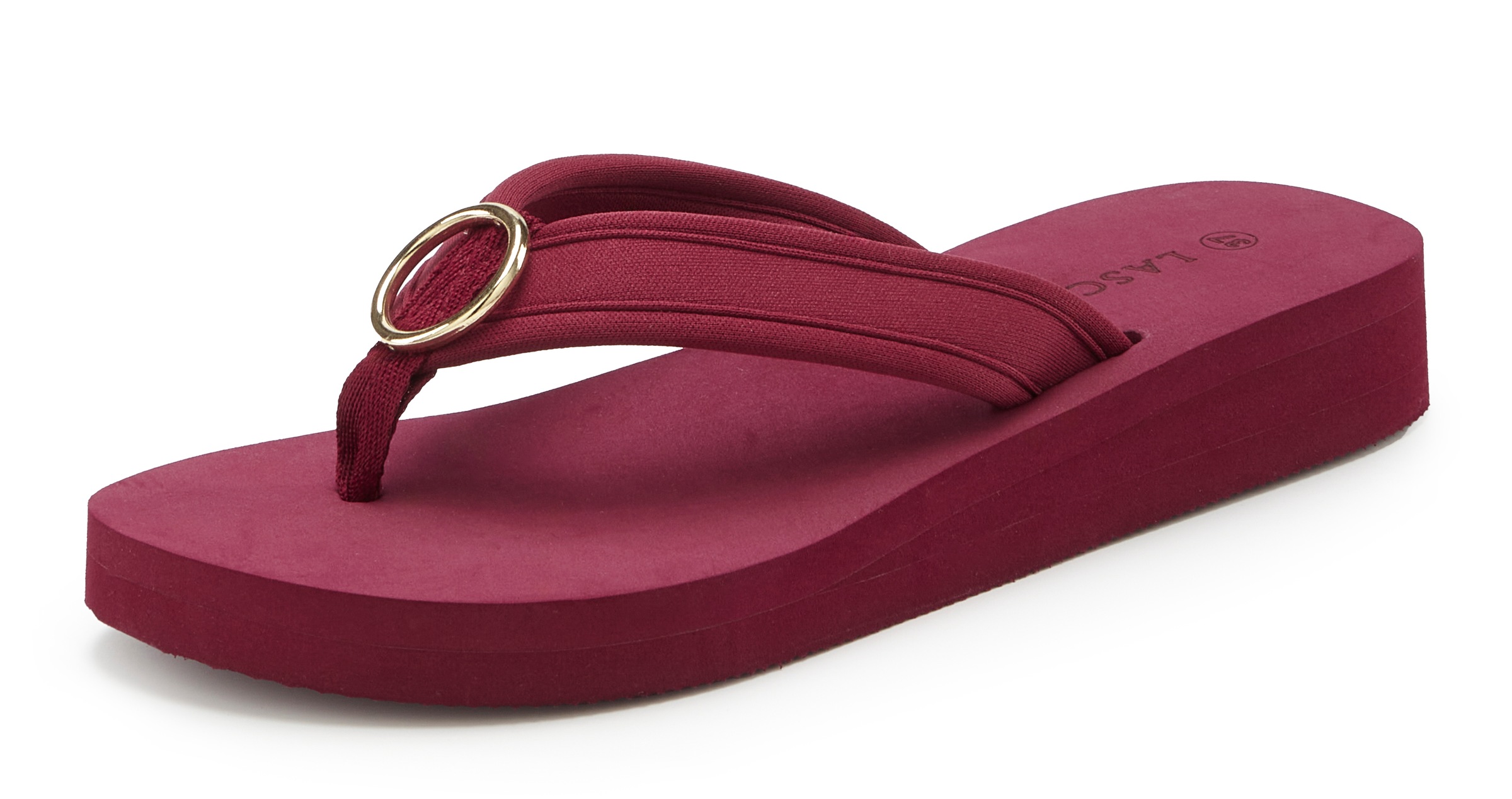 LASCANA Badezehentrenner "Sandale, Pantolette," Zehentrenner, Badeschuh mit günstig online kaufen