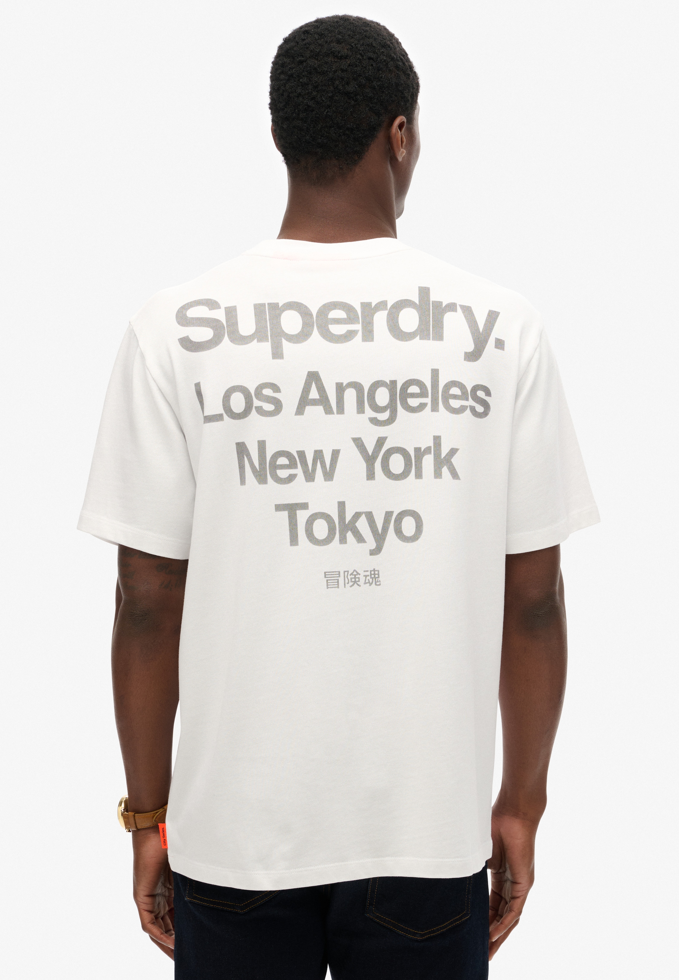 Superdry Rundhalsshirt "CORE LOGO CITY T SHIRT" günstig online kaufen