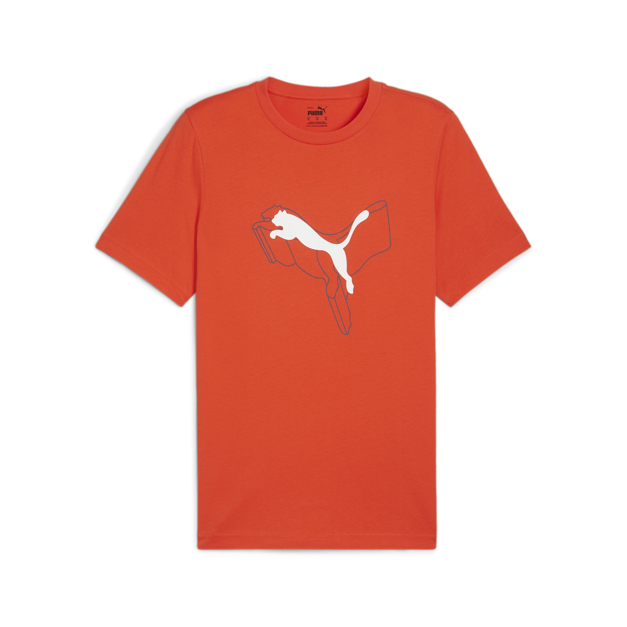 PUMA T-Shirt »ESS+ LOGO LAB CAT TEE«
