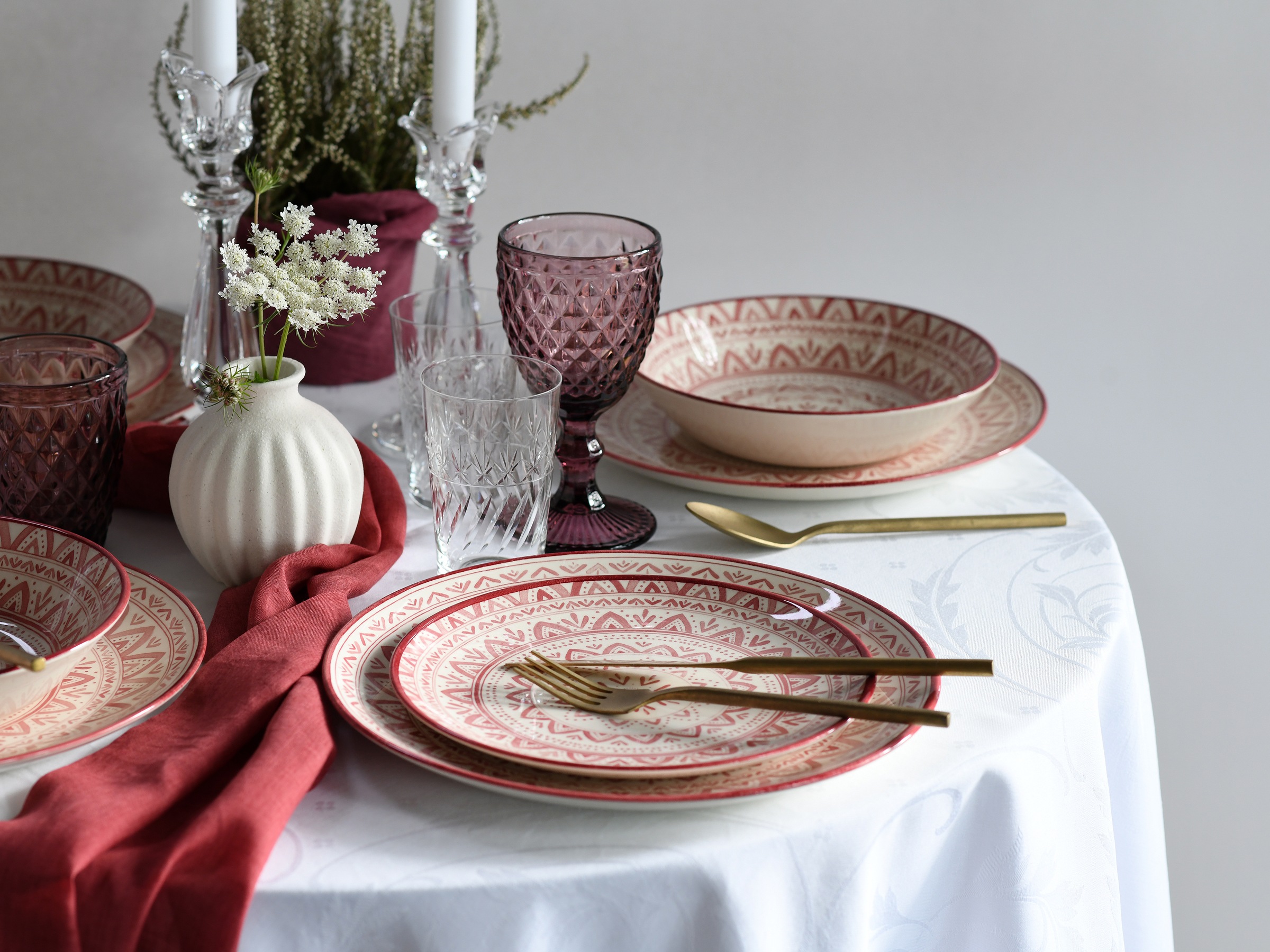 Thumbnail - CreaTable Teller-Set "Mexico, Tellerset 18-tlg" Traditionelle Motive