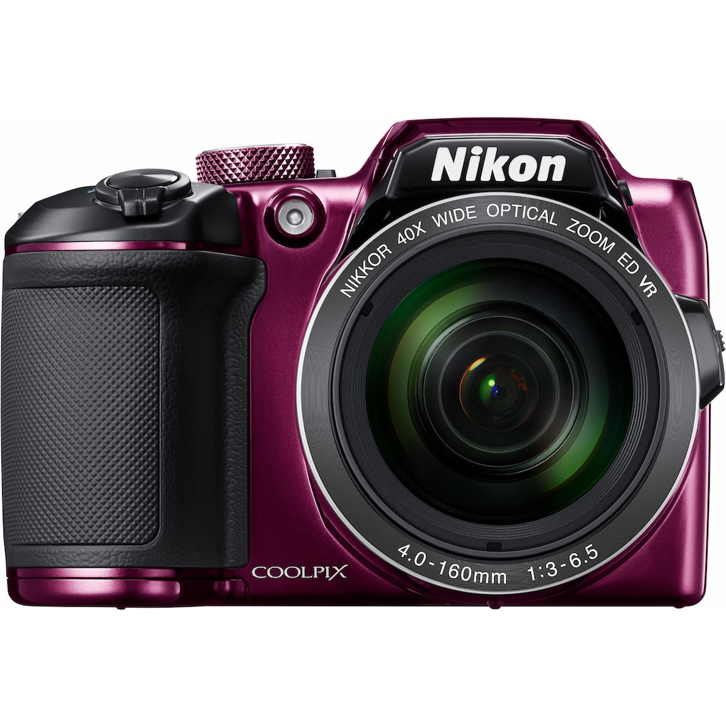 Nikon Kompaktkamera »Coolpix B500«, 16 MP, 40 fachx opt. Zoom, WLAN (Wi-Fi)-NFC-Bluetooth