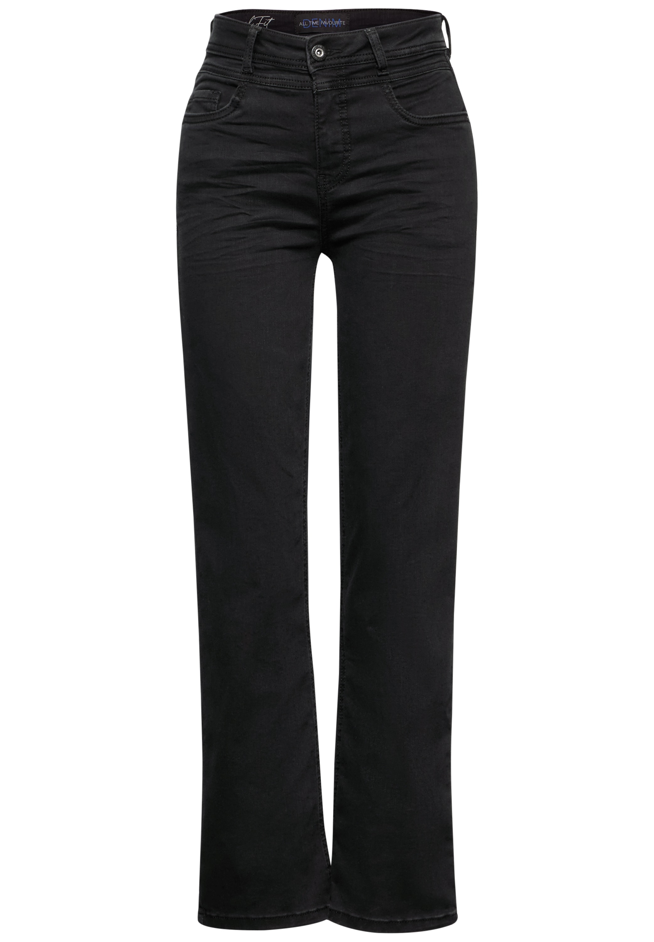 STREET ONE Comfort-fit-Jeans, High Waist