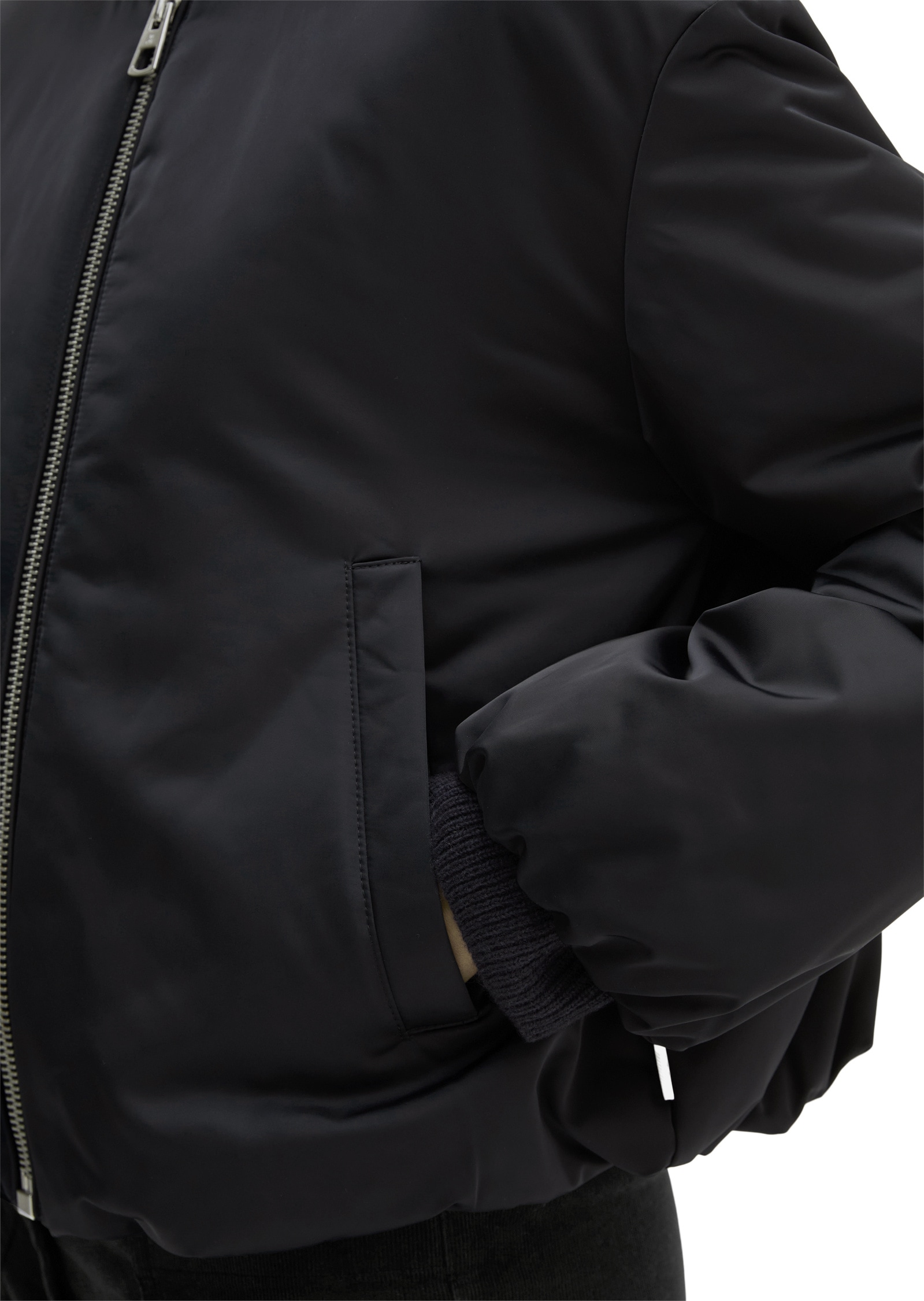 Marc O'Polo Outdoorjacke »aus recyceltem Polyester« ohne Kapuze