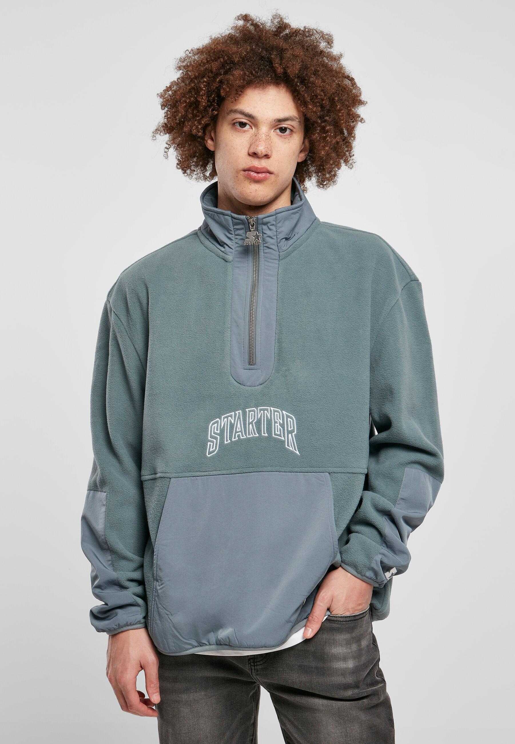 Starter Black Label Allwetterjacke »Starter Black Label Herren Starter Thunder Polar Fleece Halfzip«, (1 St.), ohne Kapuze