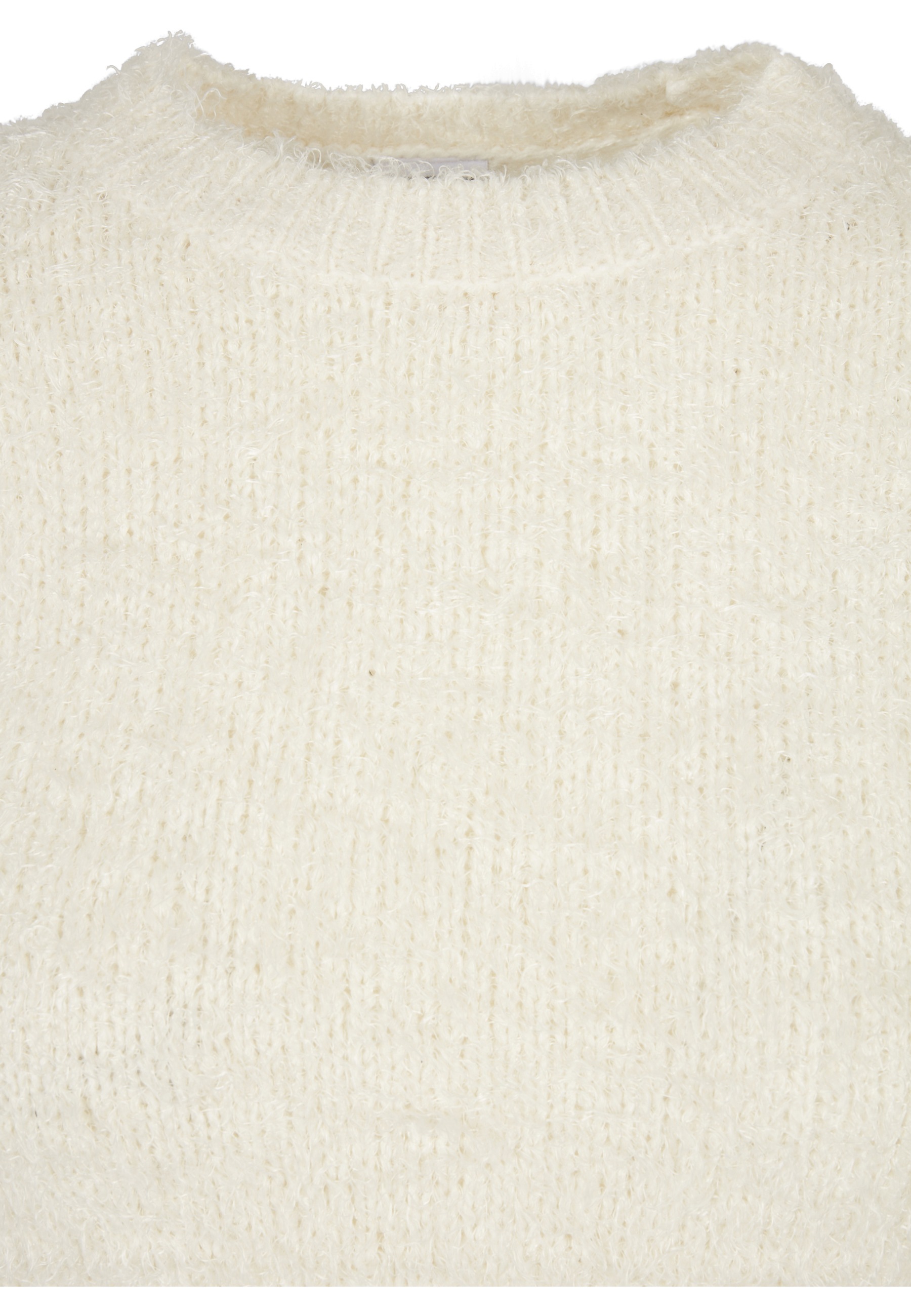 Thumbnail - URBAN CLASSICS Sweatshirt "Urban Classics Damen Ladies Cropped Feather Sweater", 1 Stk.