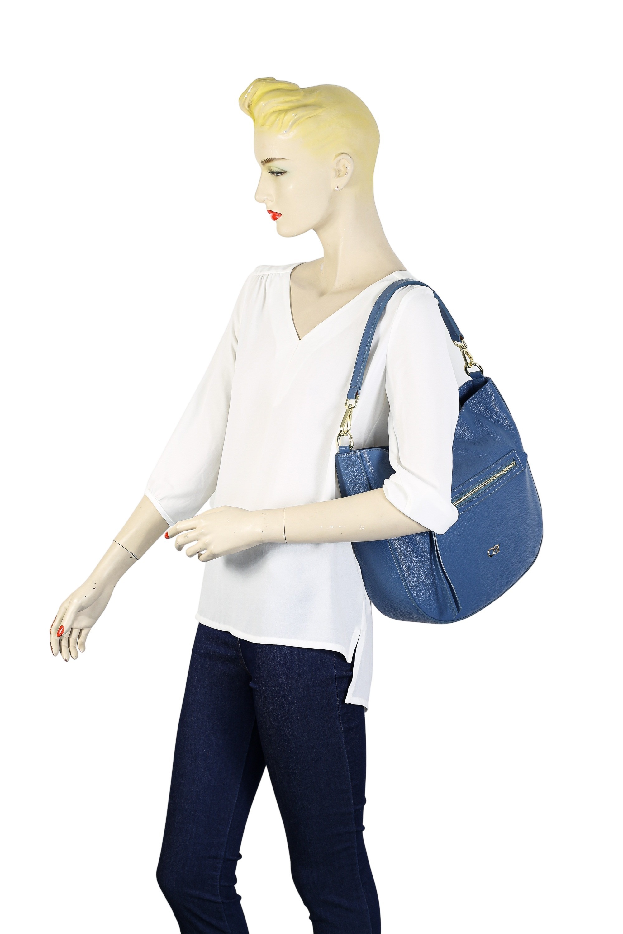 COLLEZIONE ALESSANDRO Schultertasche »Summer«, aus italienischem Leder